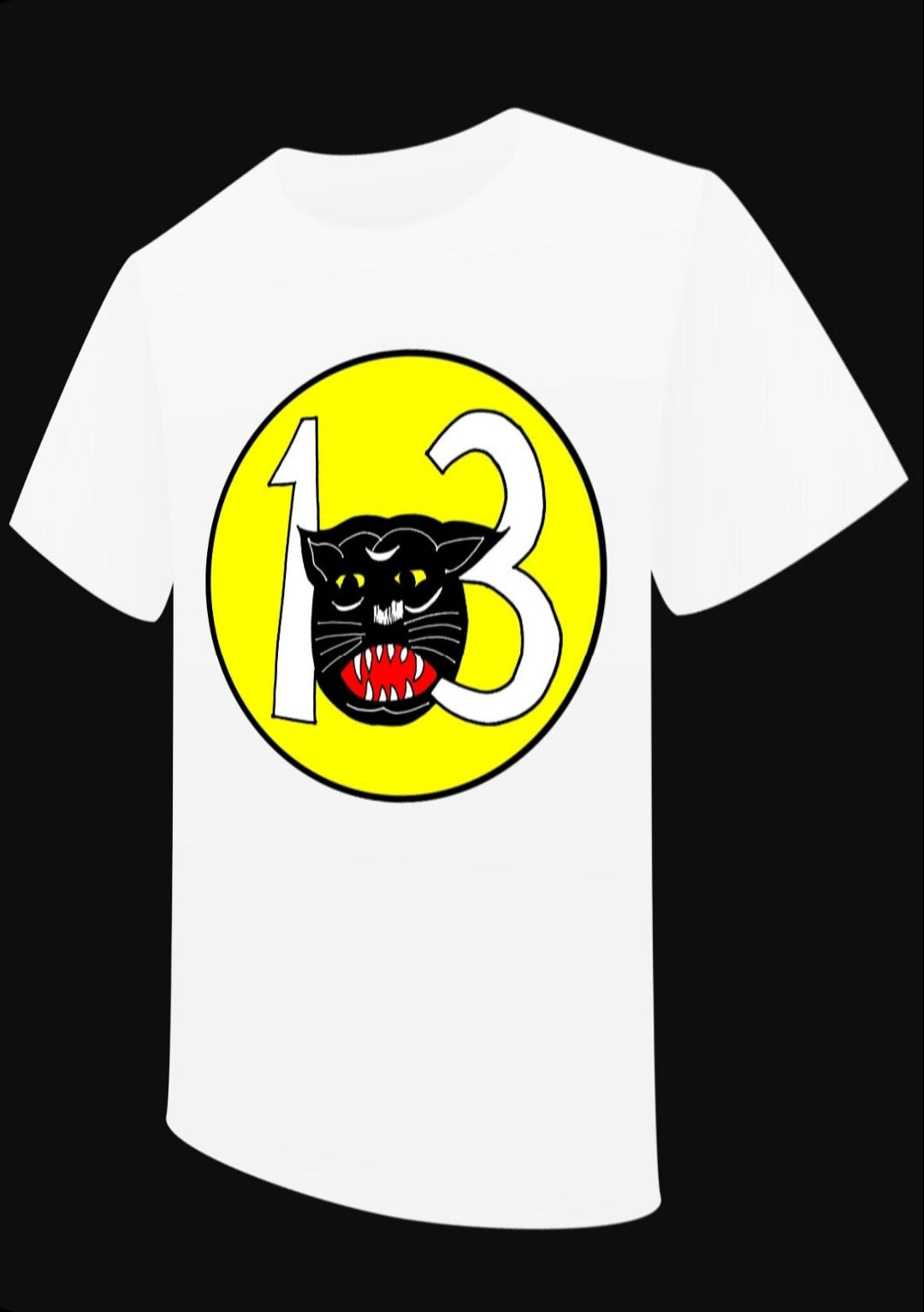 T-shirt "13 Squadron Vietnam " destroyer Panther - PUNK & COTON