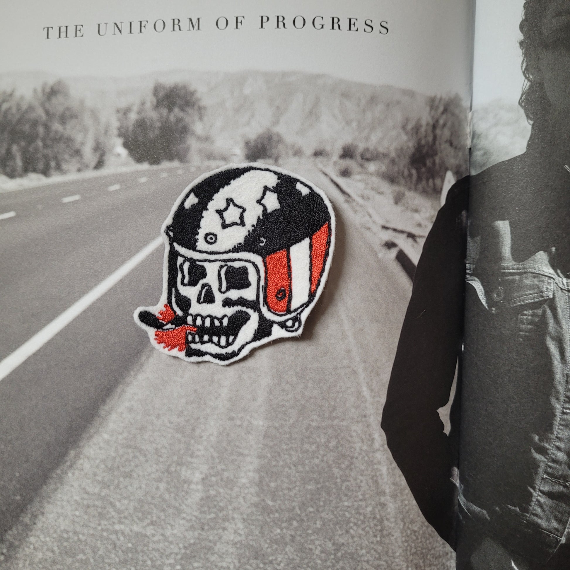 Patch Brodé Captain America Helmet - PUNK & COTON