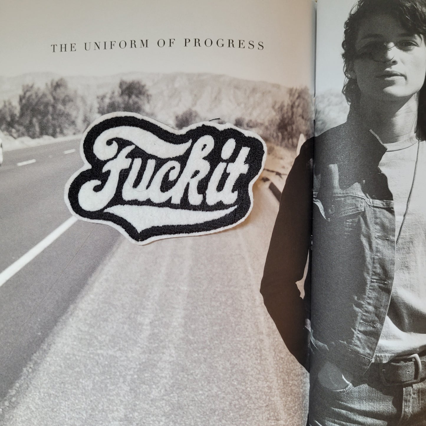 Patch brodé Fuck It  grand modele - PUNK & COTON