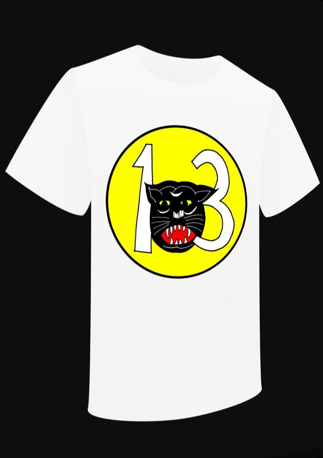 T-shirt "13 Squadron Vietnam " destroyer Panther - PUNK & COTON