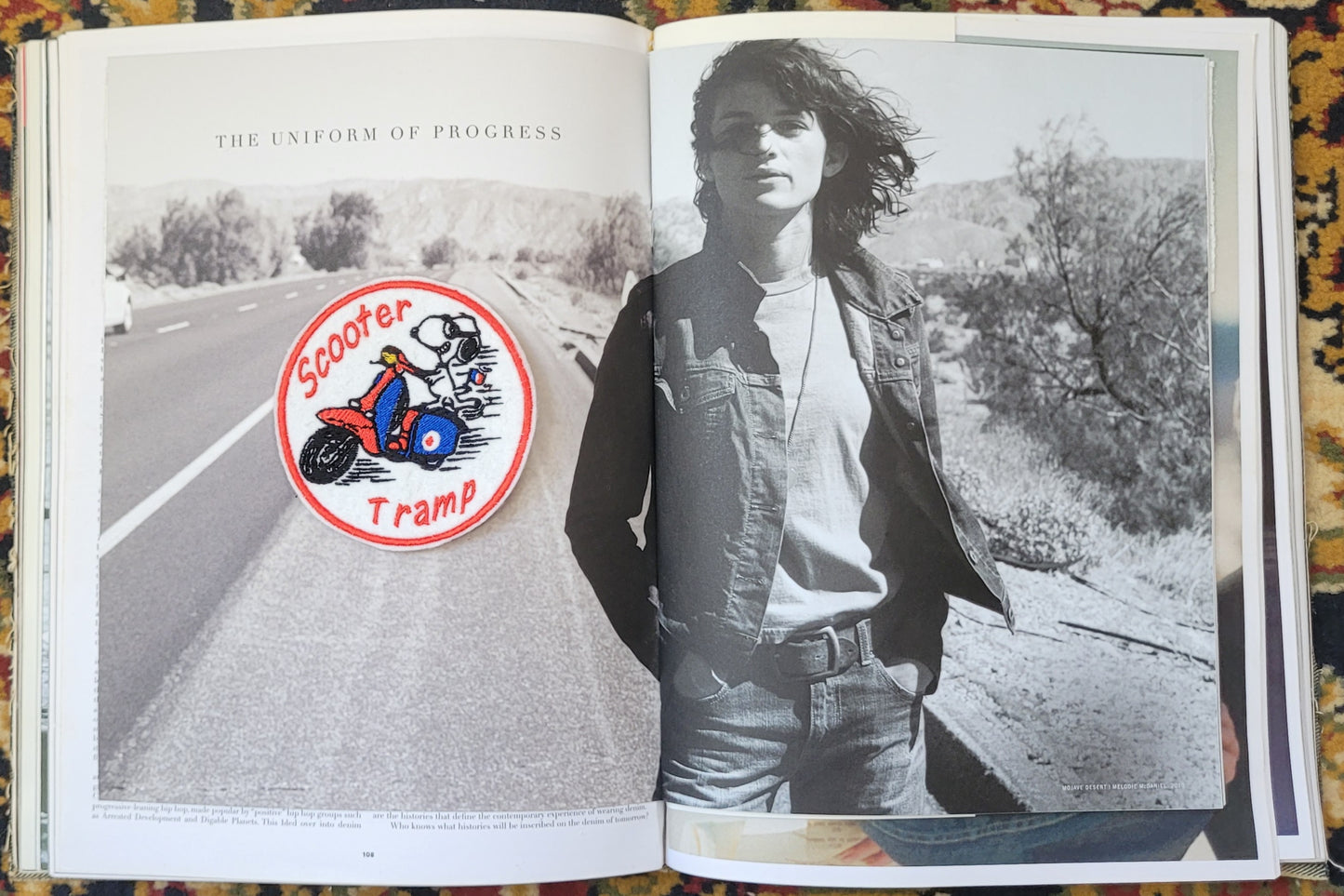 Patch Brodé Snoopy "Scooter Tramp" - PUNK & COTON