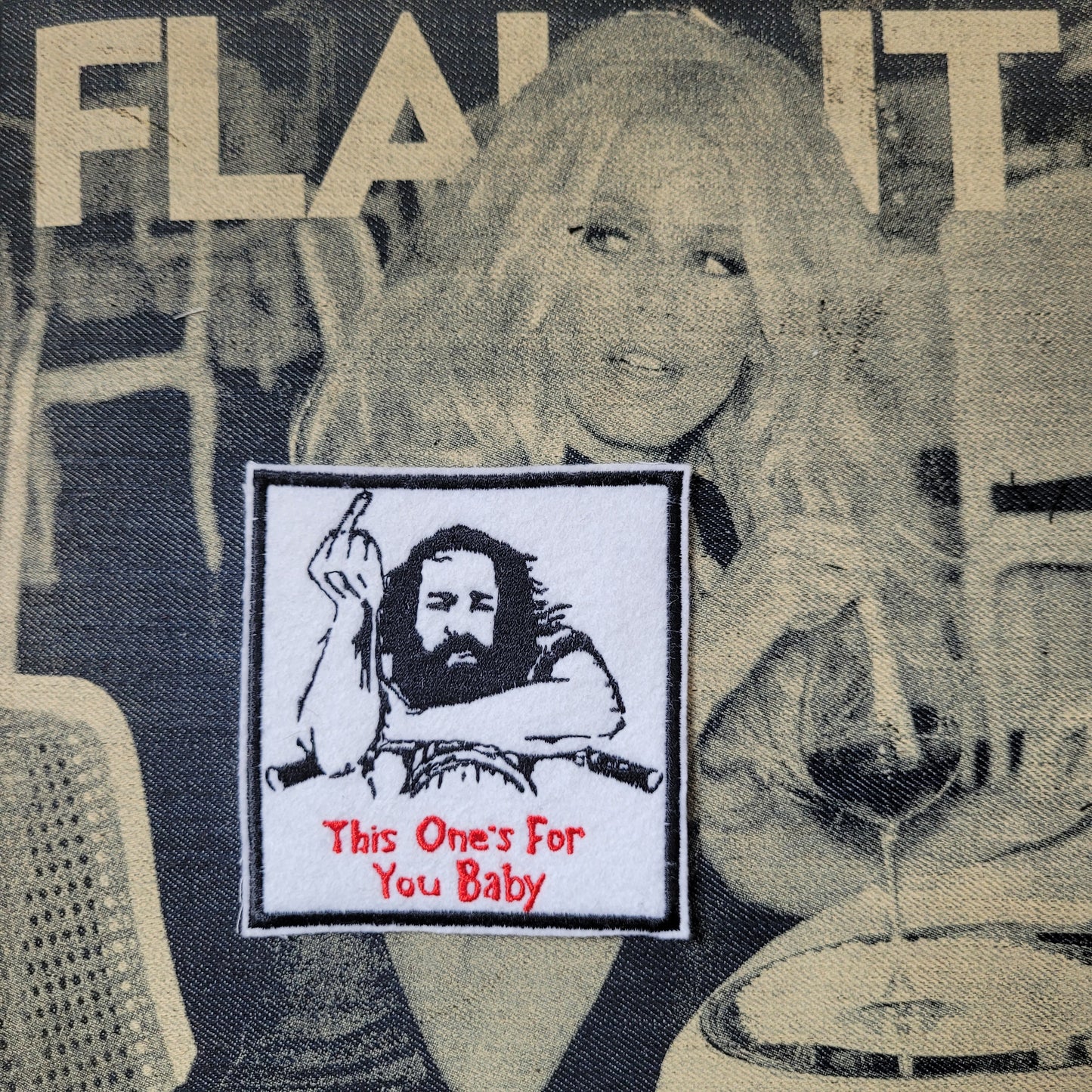 Patch Brodé This One's For You Baby - PUNK & COTON