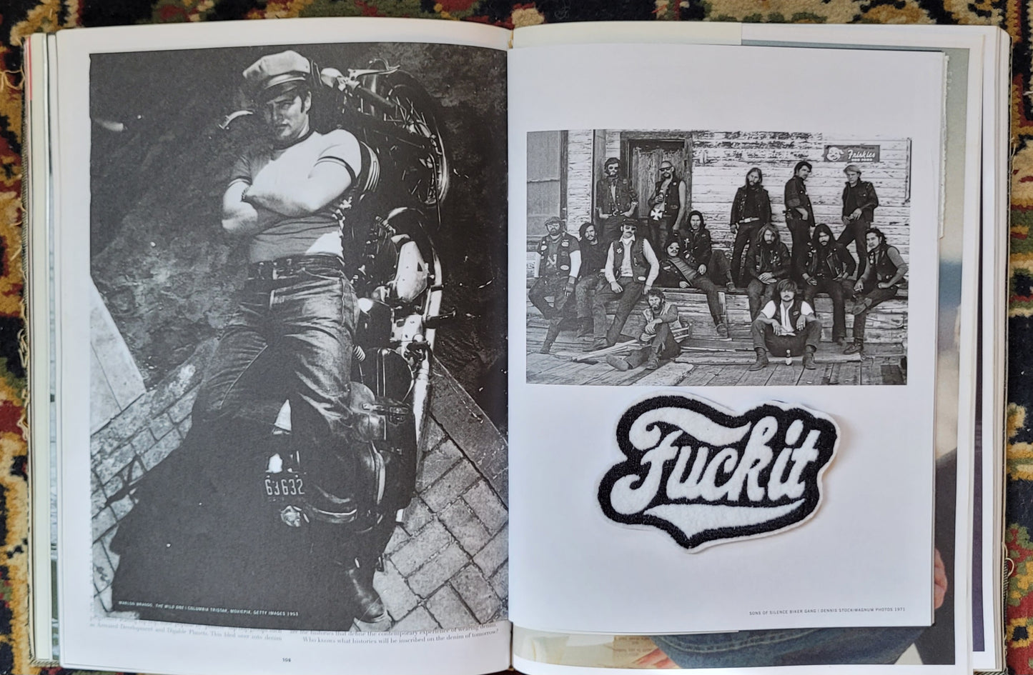 Patch brodé Fuck It  grand modele - PUNK & COTON