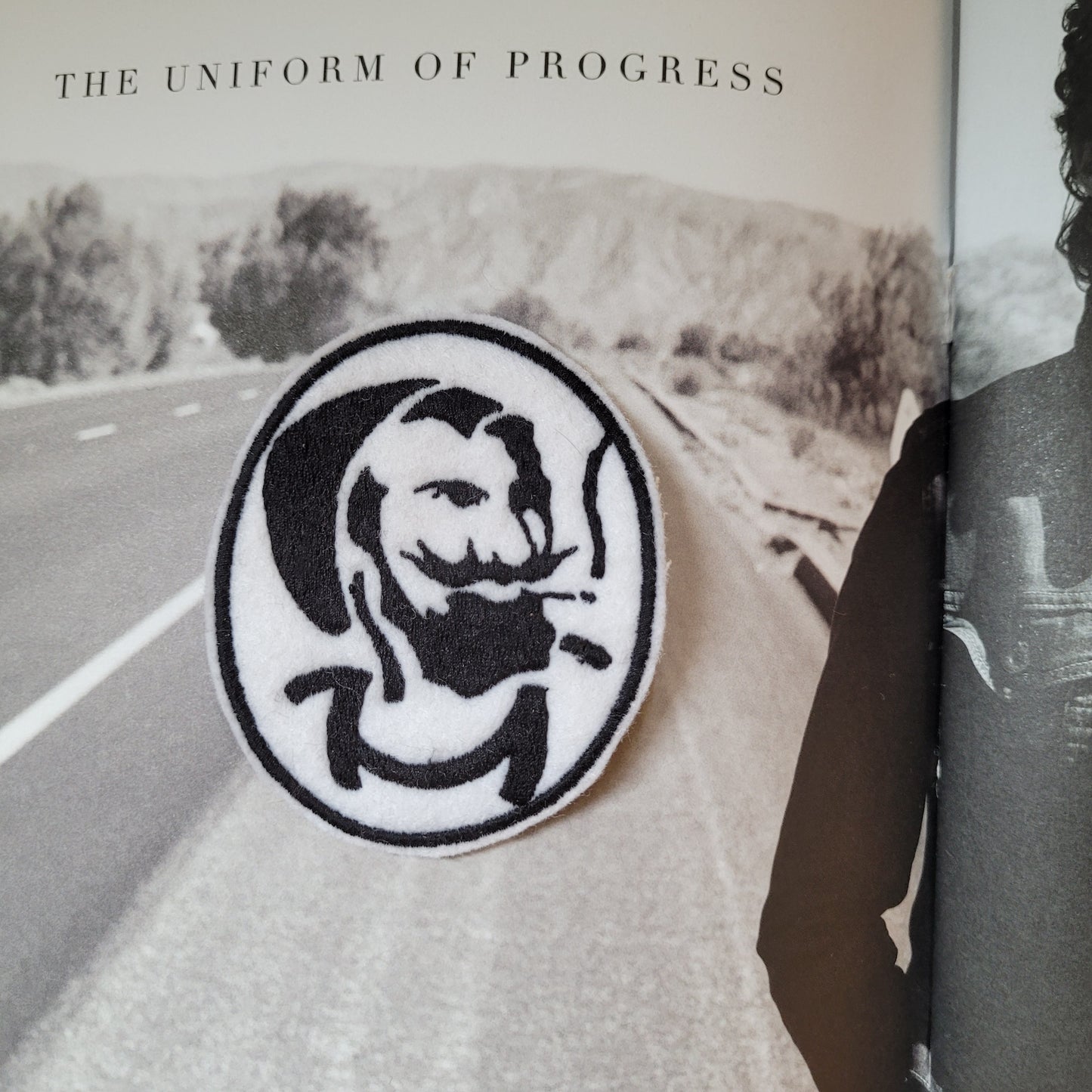 Patch brodé "ZIG ZAG" - PUNK & COTON