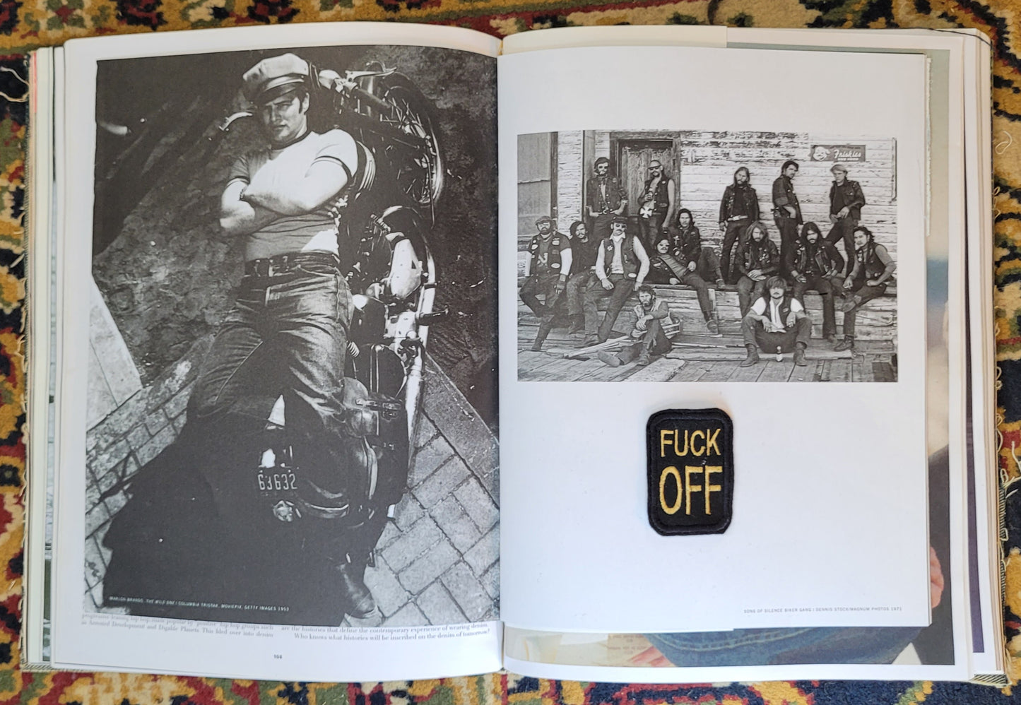 Patch Brodé Fuck Off - PUNK & COTON