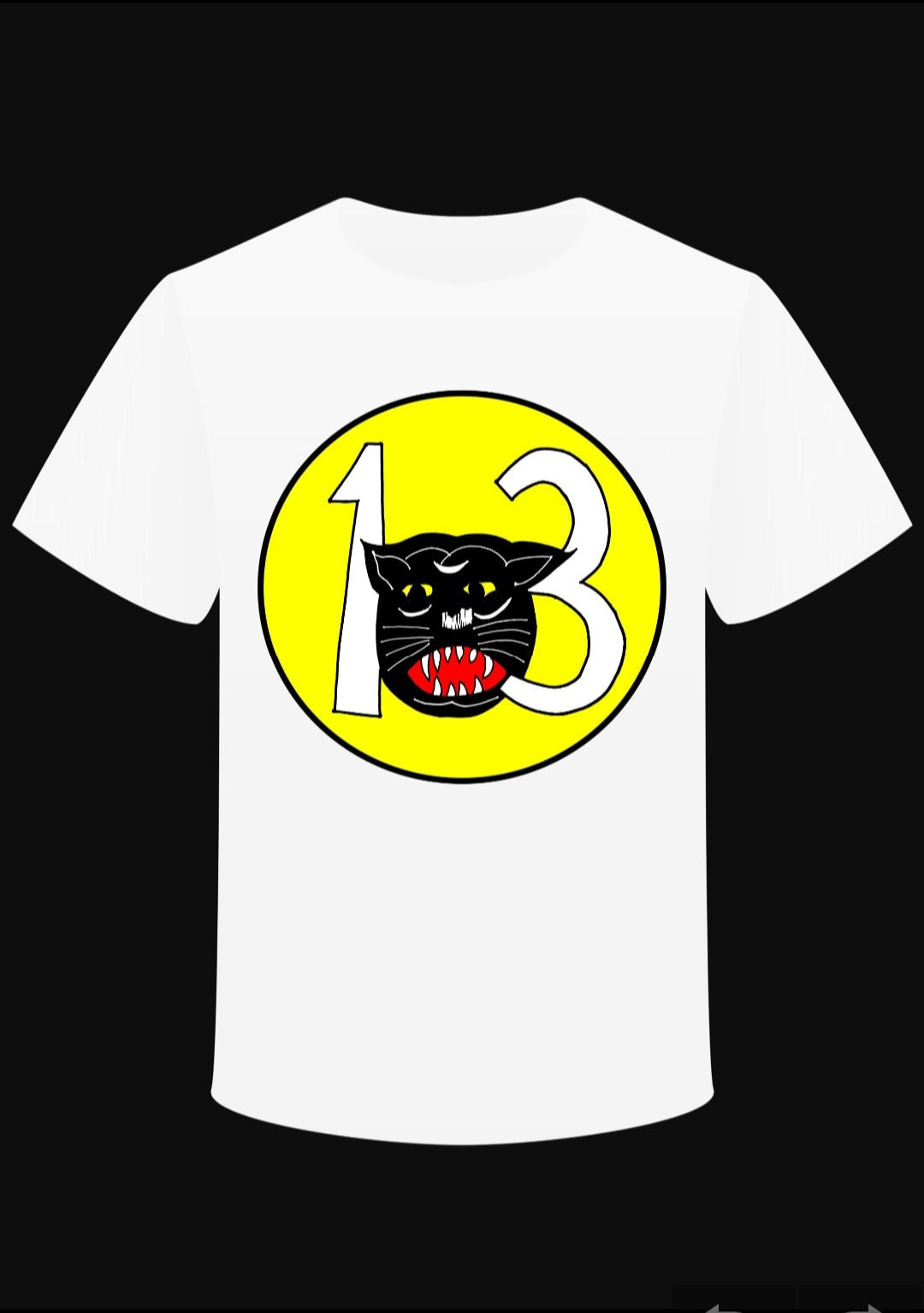 T-shirt "13 Squadron Vietnam " destroyer Panther - PUNK & COTON