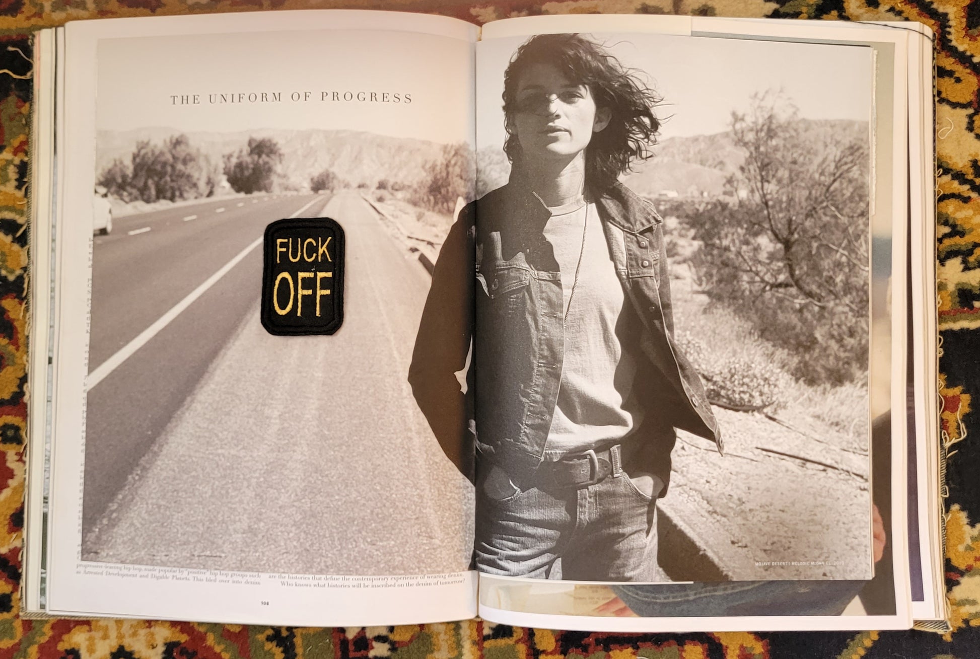 Patch Brodé Fuck Off - PUNK & COTON