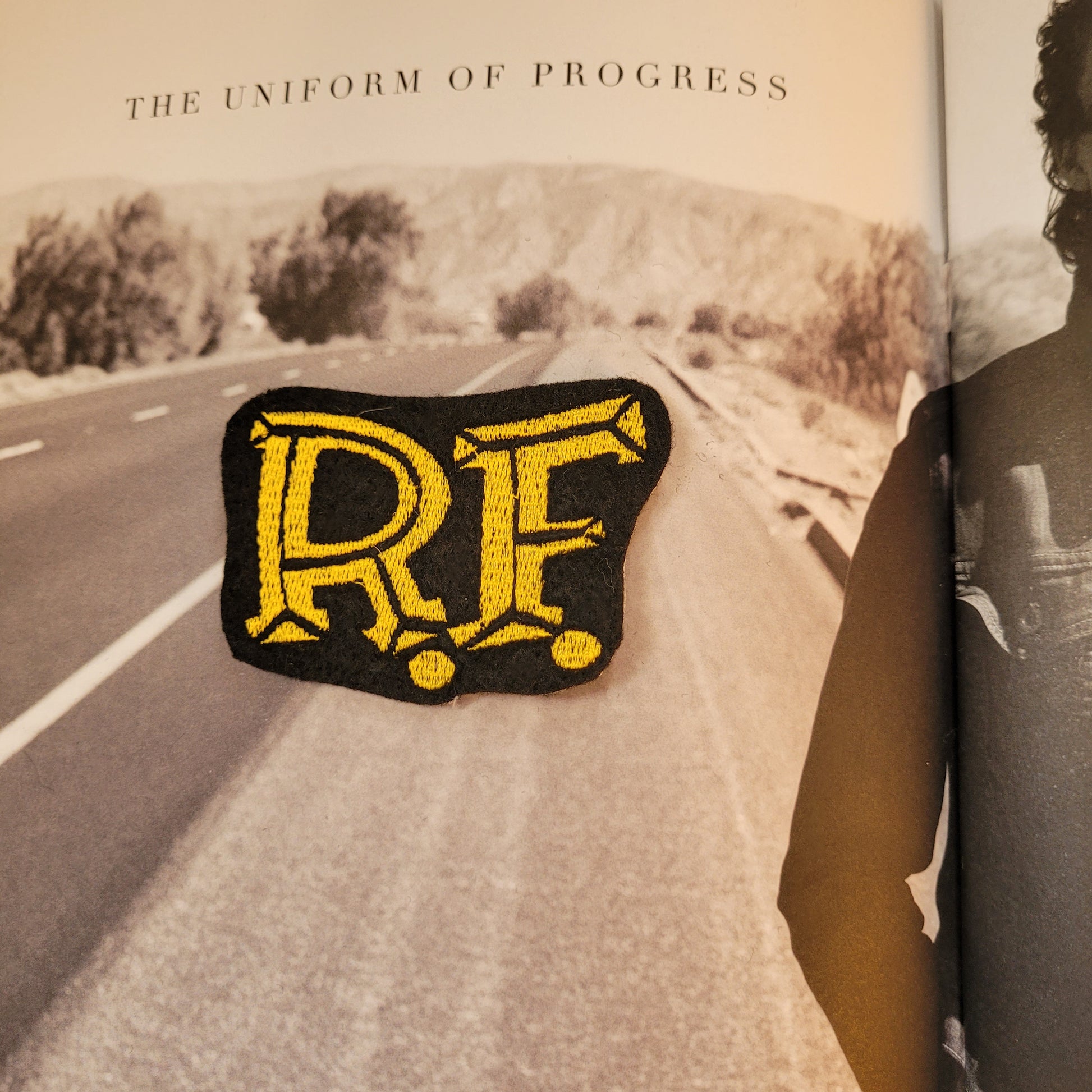 Patch Brodé Rat Fink signature - PUNK & COTON