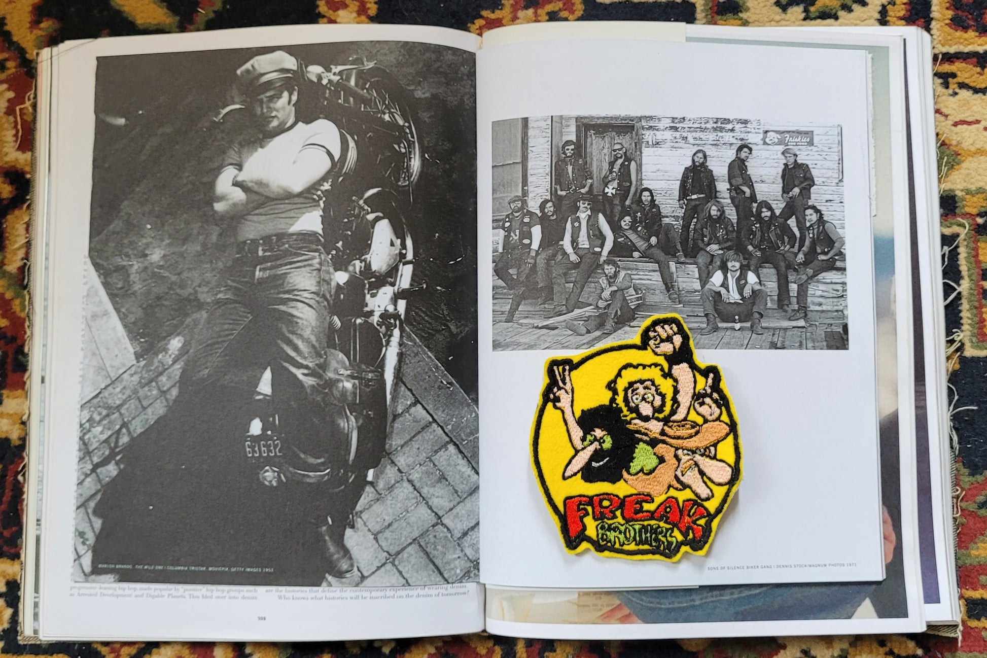 Patch Brodé The fabulous freak brothers - PUNK & COTON