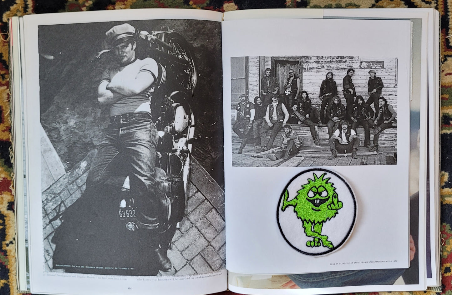 Patch Brodé Green Man pour les écolos - PUNK & COTON