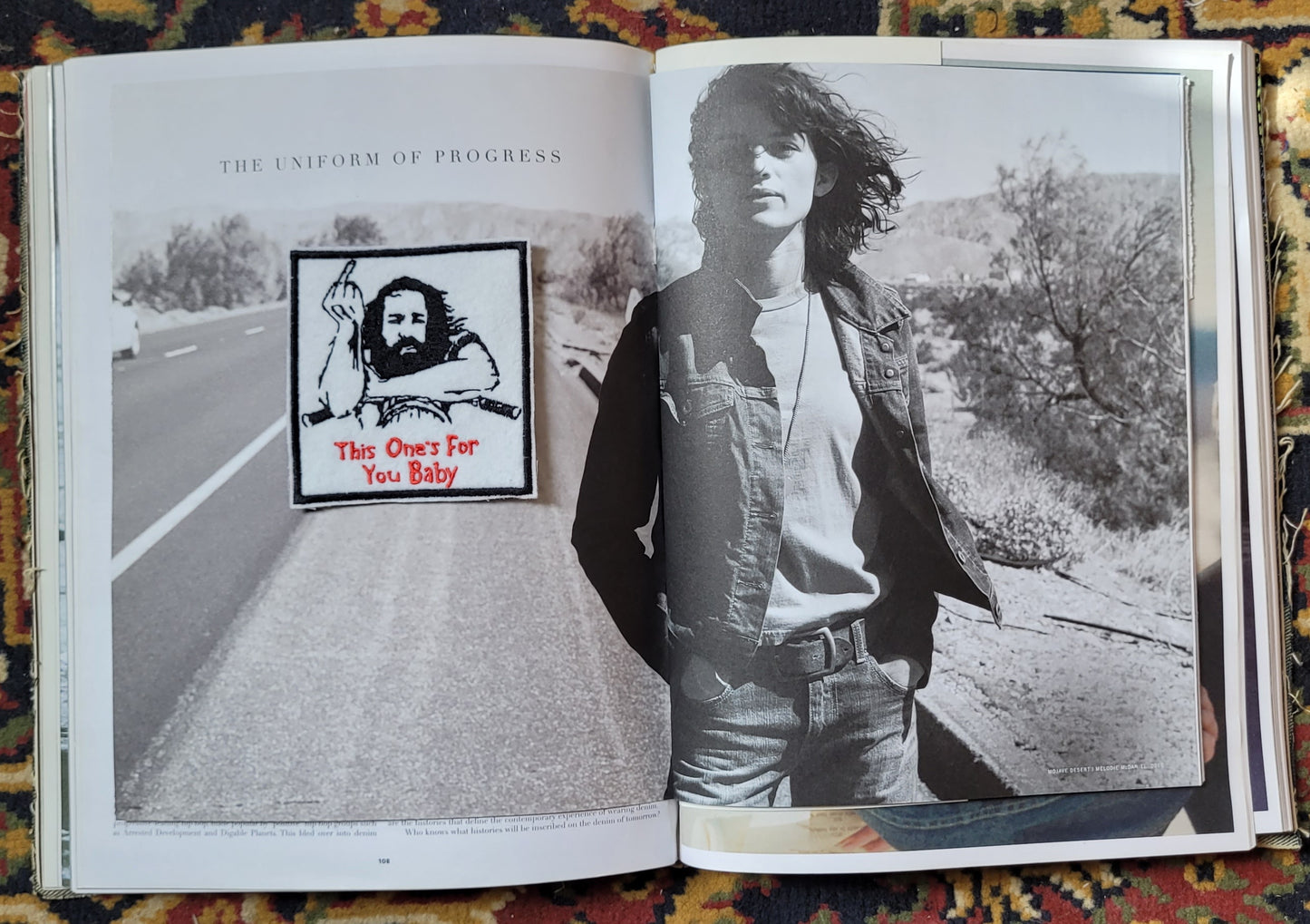 Patch Brodé This One's For You Baby - PUNK & COTON