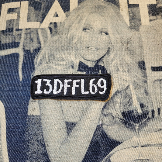 Brodé 13 DFFL 69 (Version Black) - PUNK & COTON