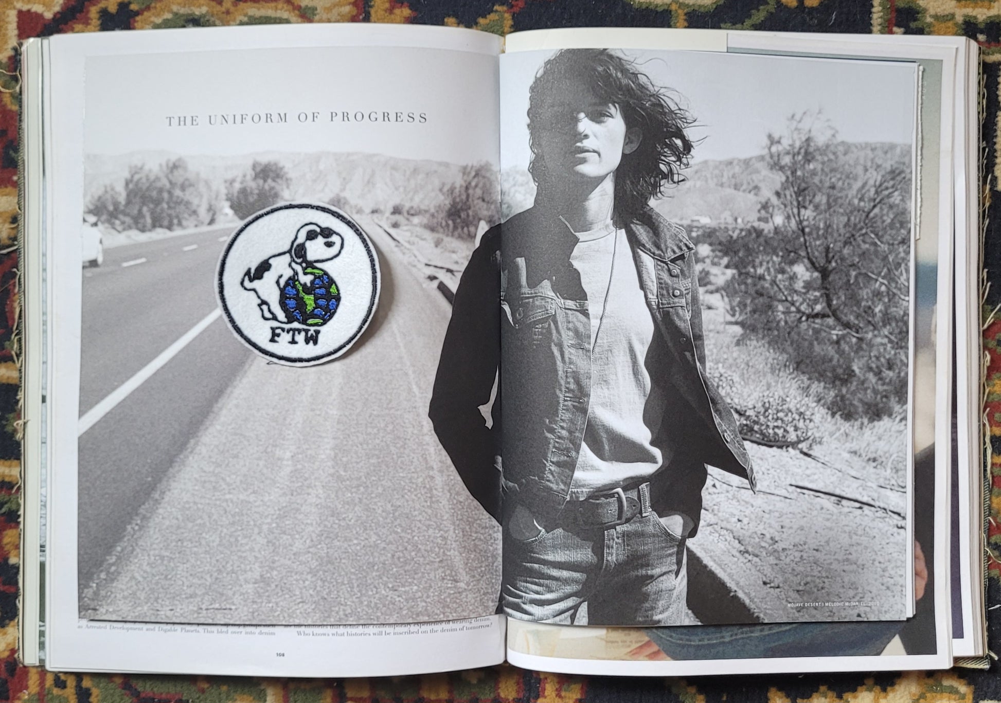 Patch Brodé Snoopy "Ftw" - PUNK & COTON