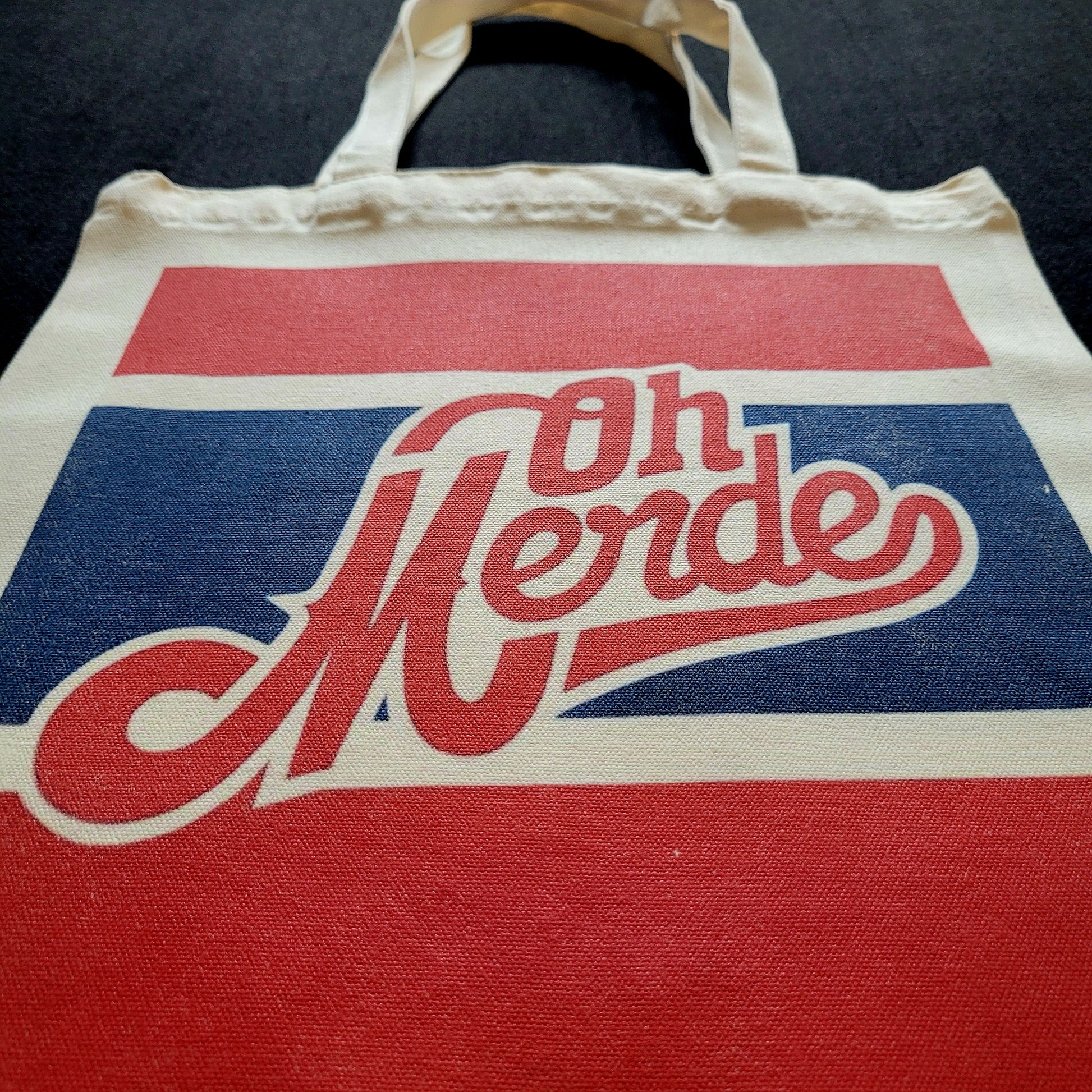 Eco Tote Bag "OH MERDE" - PUNK & COTON