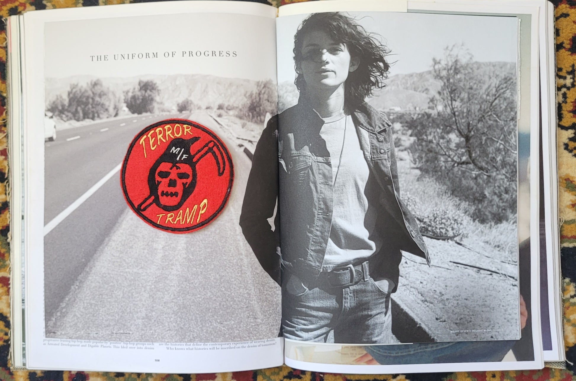 Patch Brodé Terror Tramp - PUNK & COTON