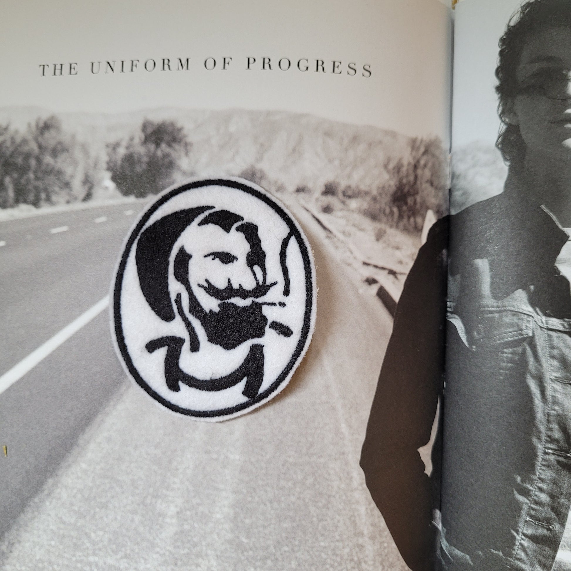 Patch brodé "ZIG ZAG" - PUNK & COTON