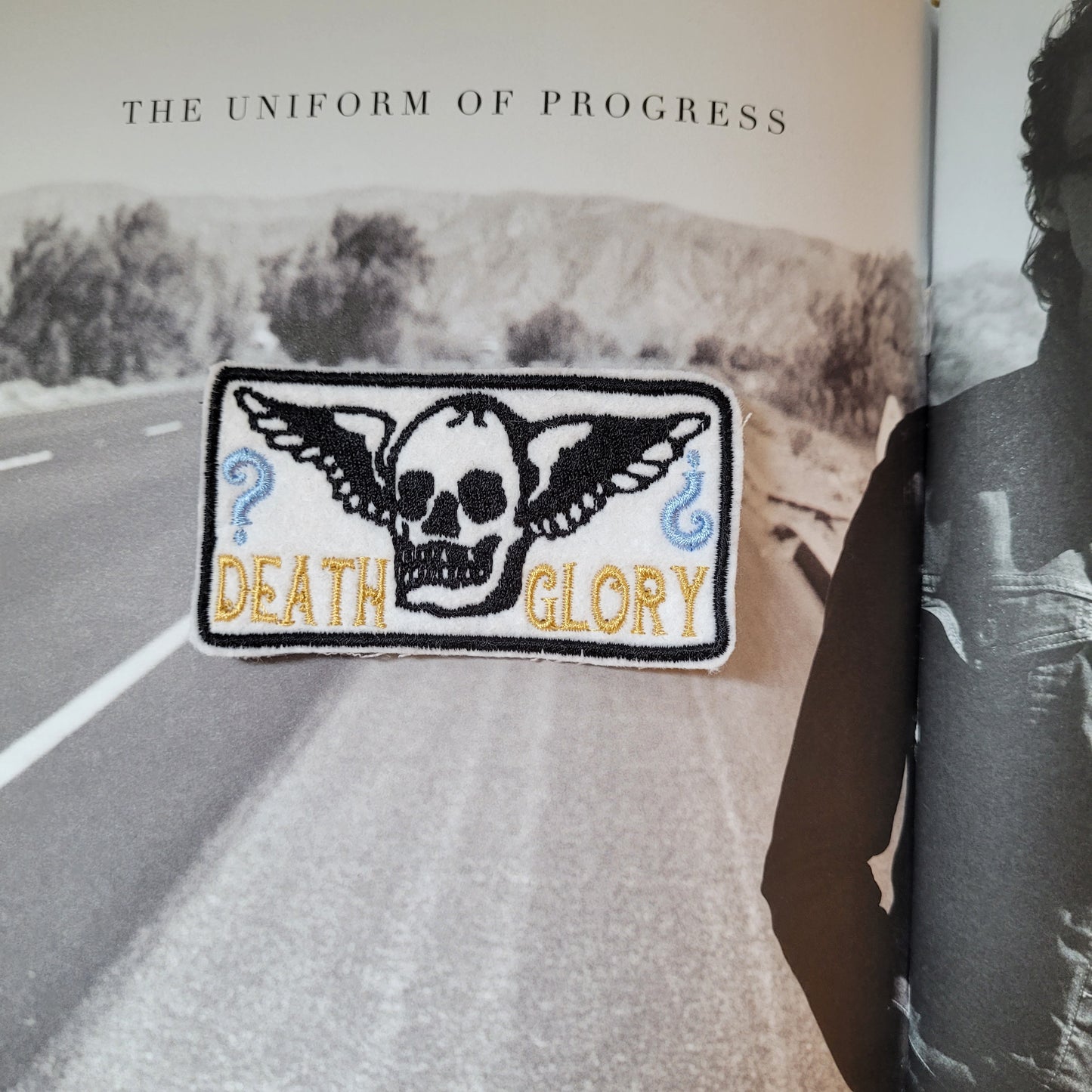 Patch brodé "Death or glory" - PUNK & COTON