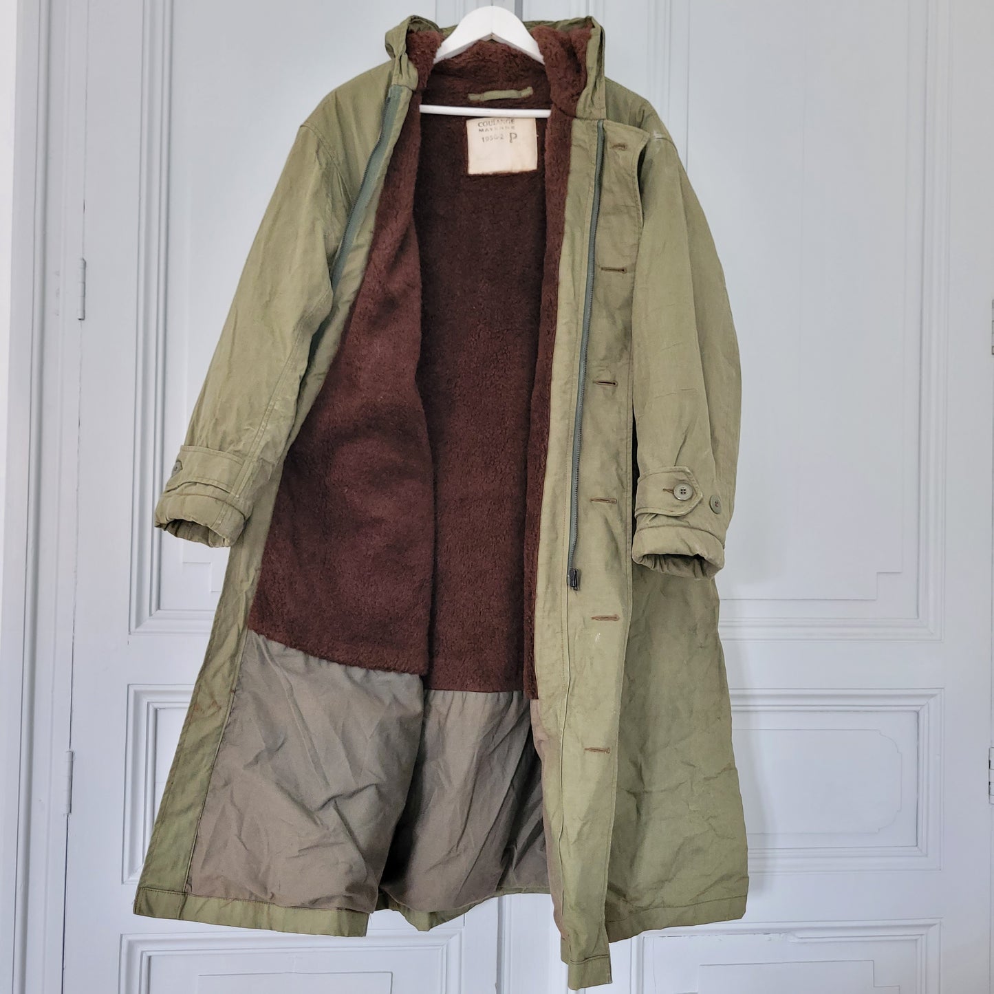 3rd/ème Deadstock french navy coat long N1 deck jacket / deadstock manteau de quart de la Marine nationale COULANGE MAYENNE