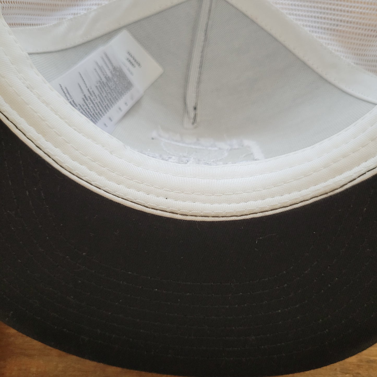 Trucker Cap  Brodé "CHOPPER POWER" Version Fond Noir / Blanc - PUNK & COTON