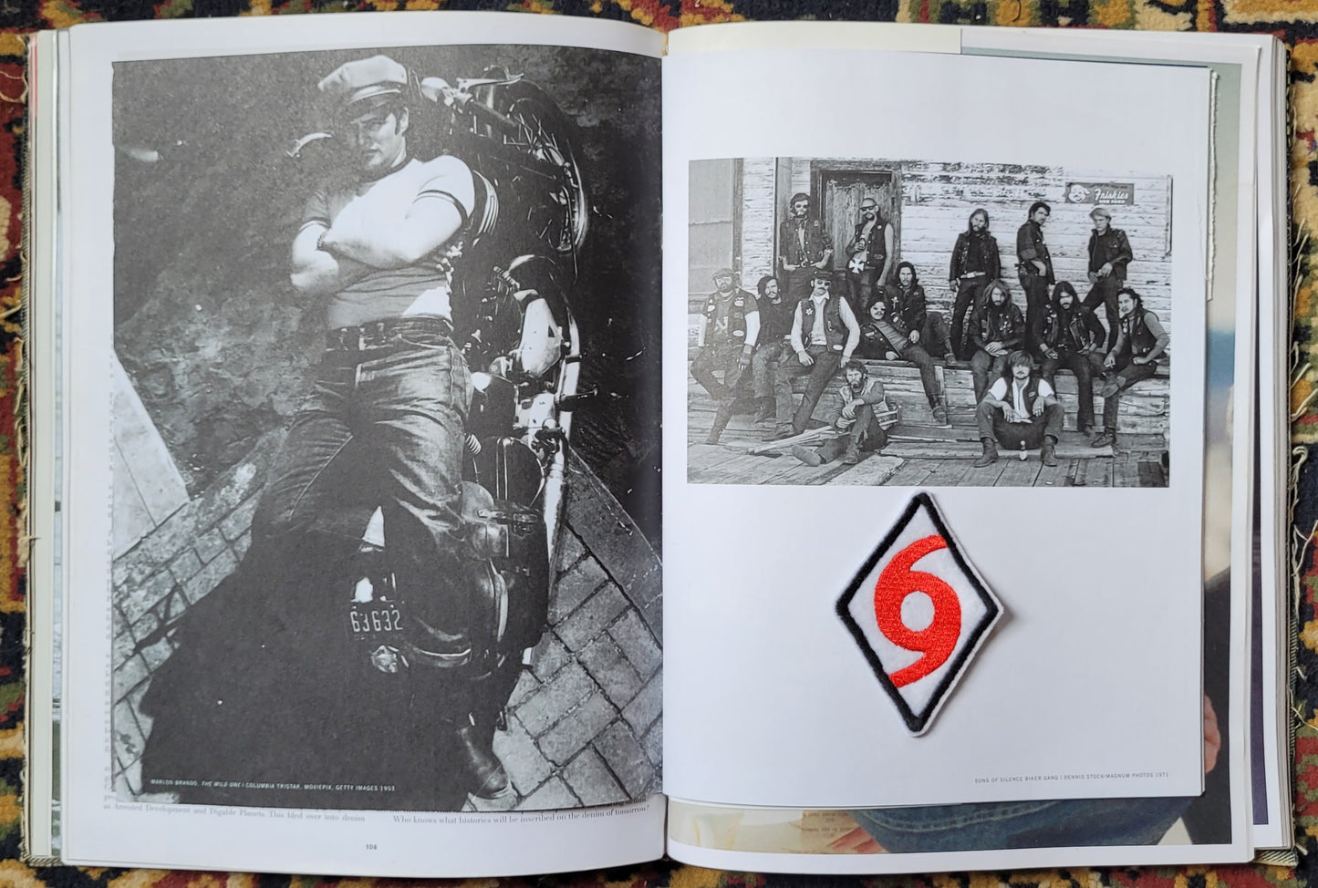 Patch Brodé 69 60's MC style - PUNK & COTON