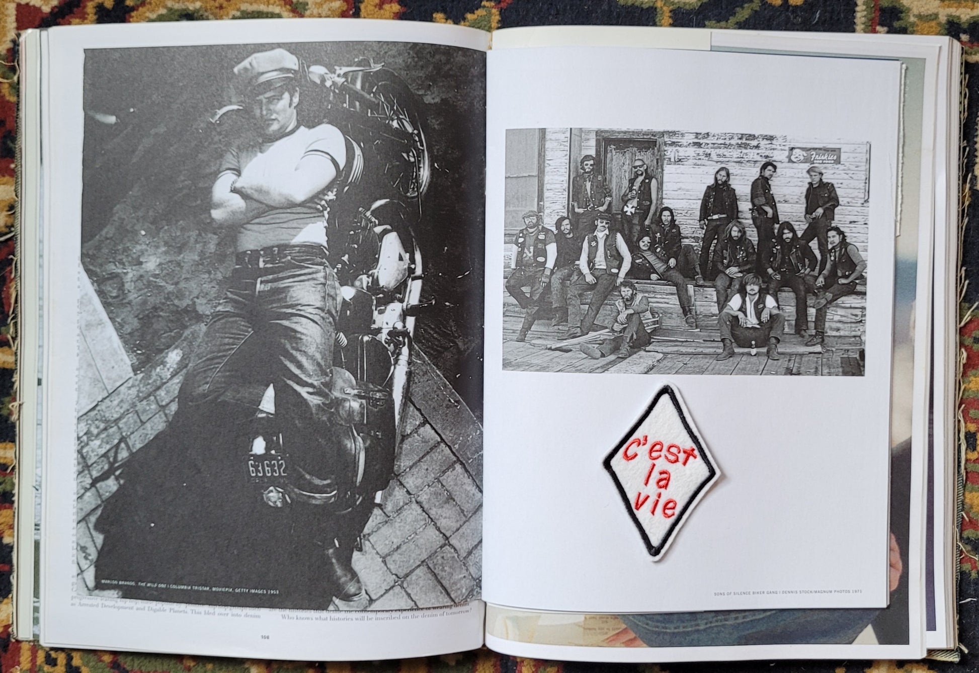 Patch Brodé C'est la Vie - PUNK & COTON