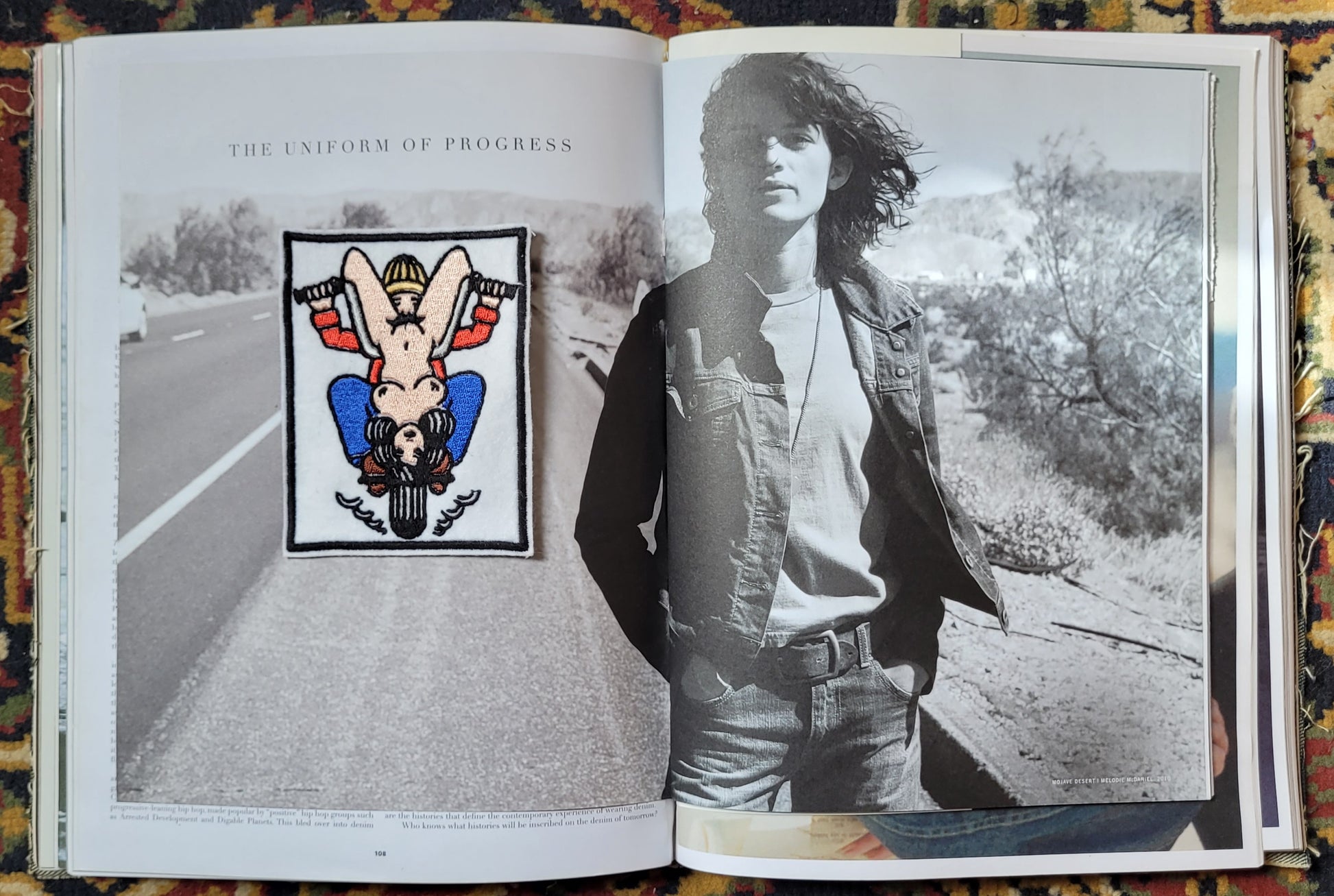 Patch Brodé Biker loves s... - PUNK & COTON