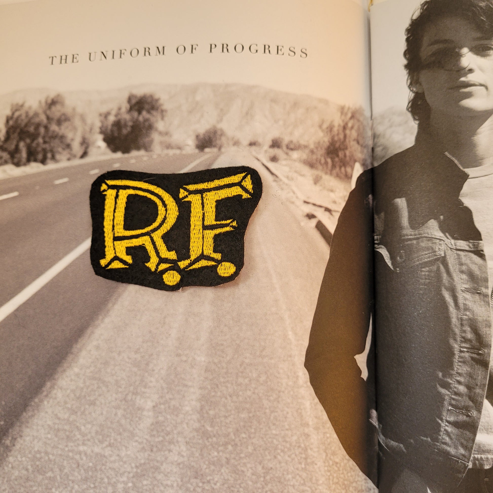 Patch Brodé Rat Fink signature - PUNK & COTON