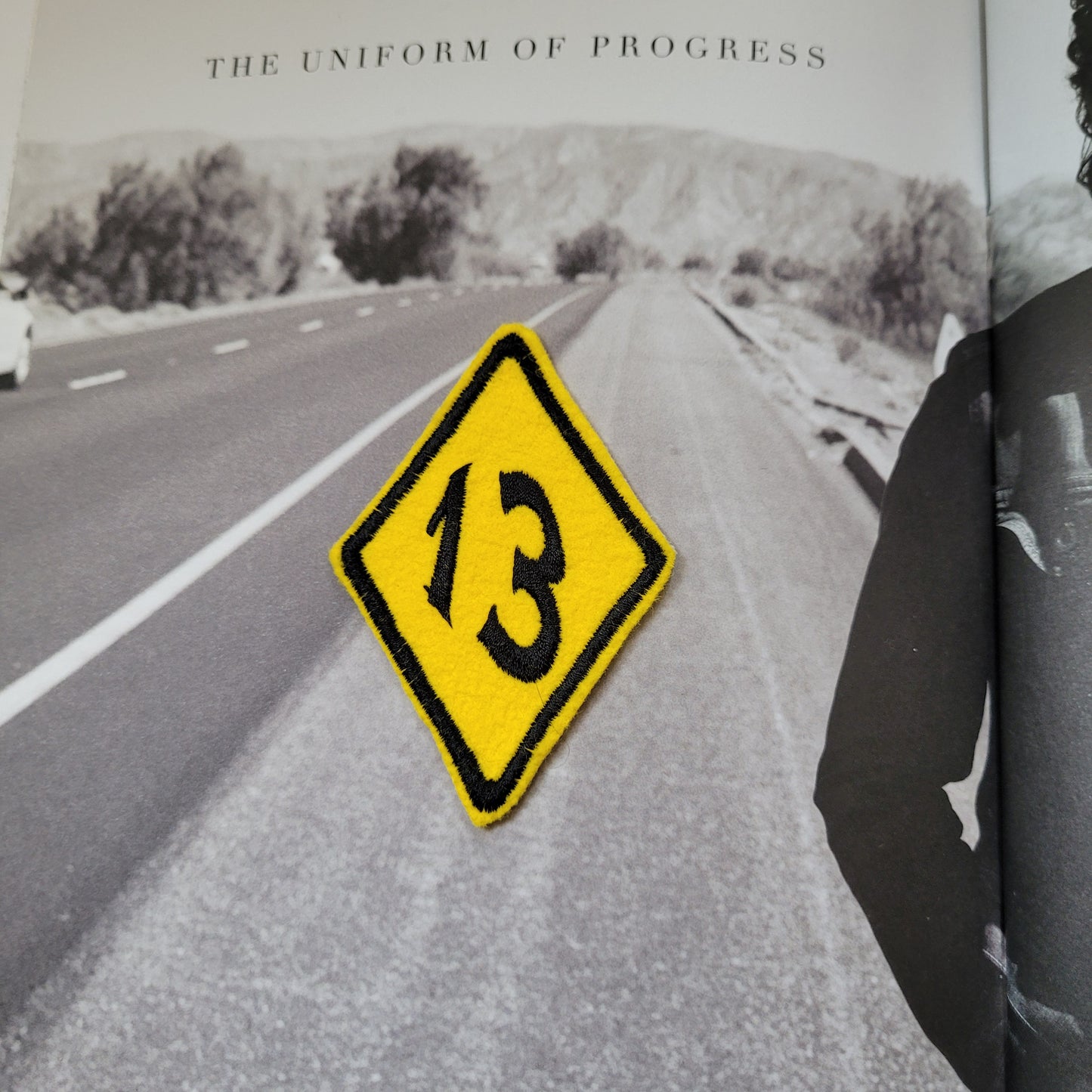 Patch Brodé 13 (Version Jaune) - PUNK & COTON