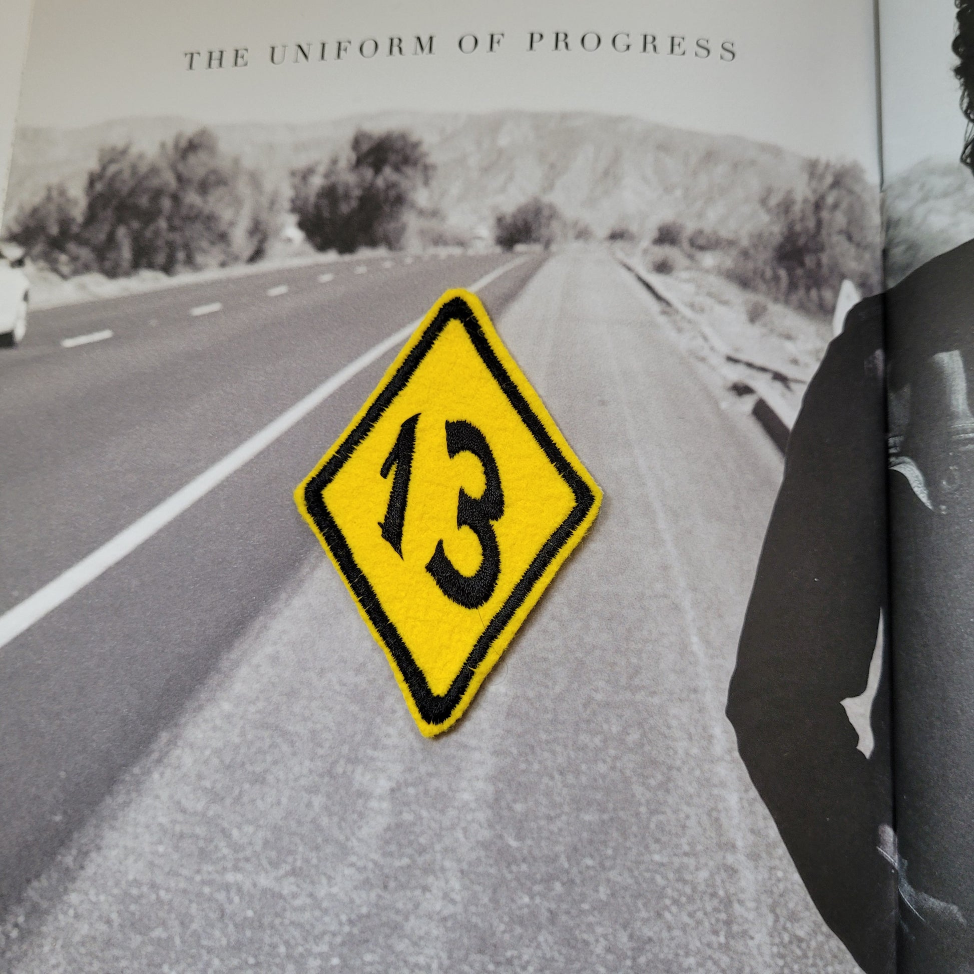 Patch Brodé 13 (Version Jaune) - PUNK & COTON