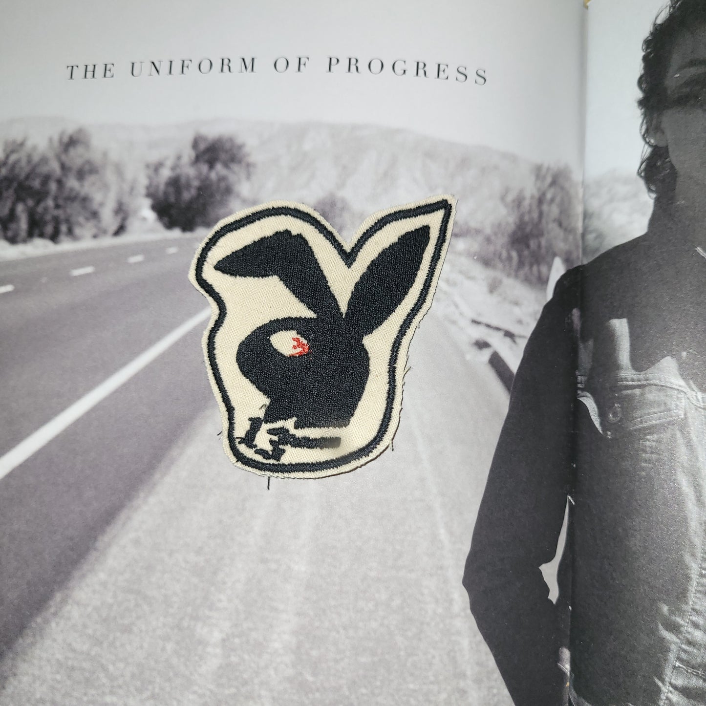 Patch Brodé Old vintage coton Playbadboy Rabbit 13 Punk and Coton - PUNK & COTON