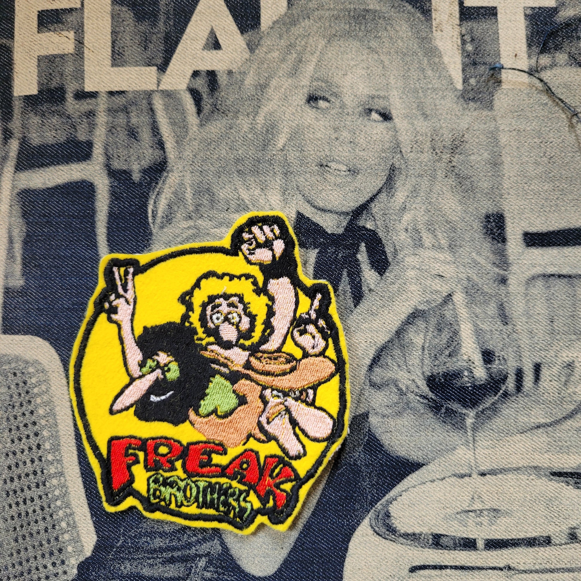 Patch Brodé The fabulous freak brothers - PUNK & COTON