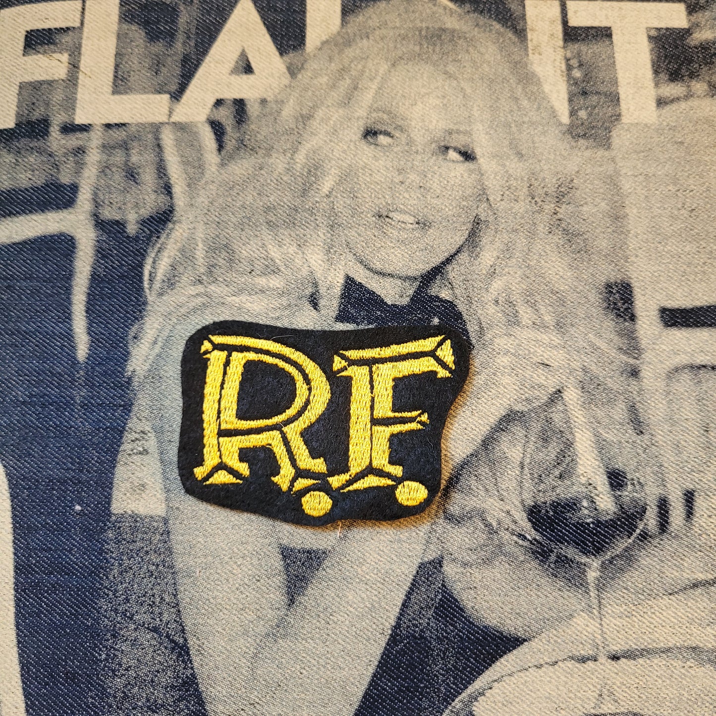 Patch Brodé Rat Fink signature - PUNK & COTON