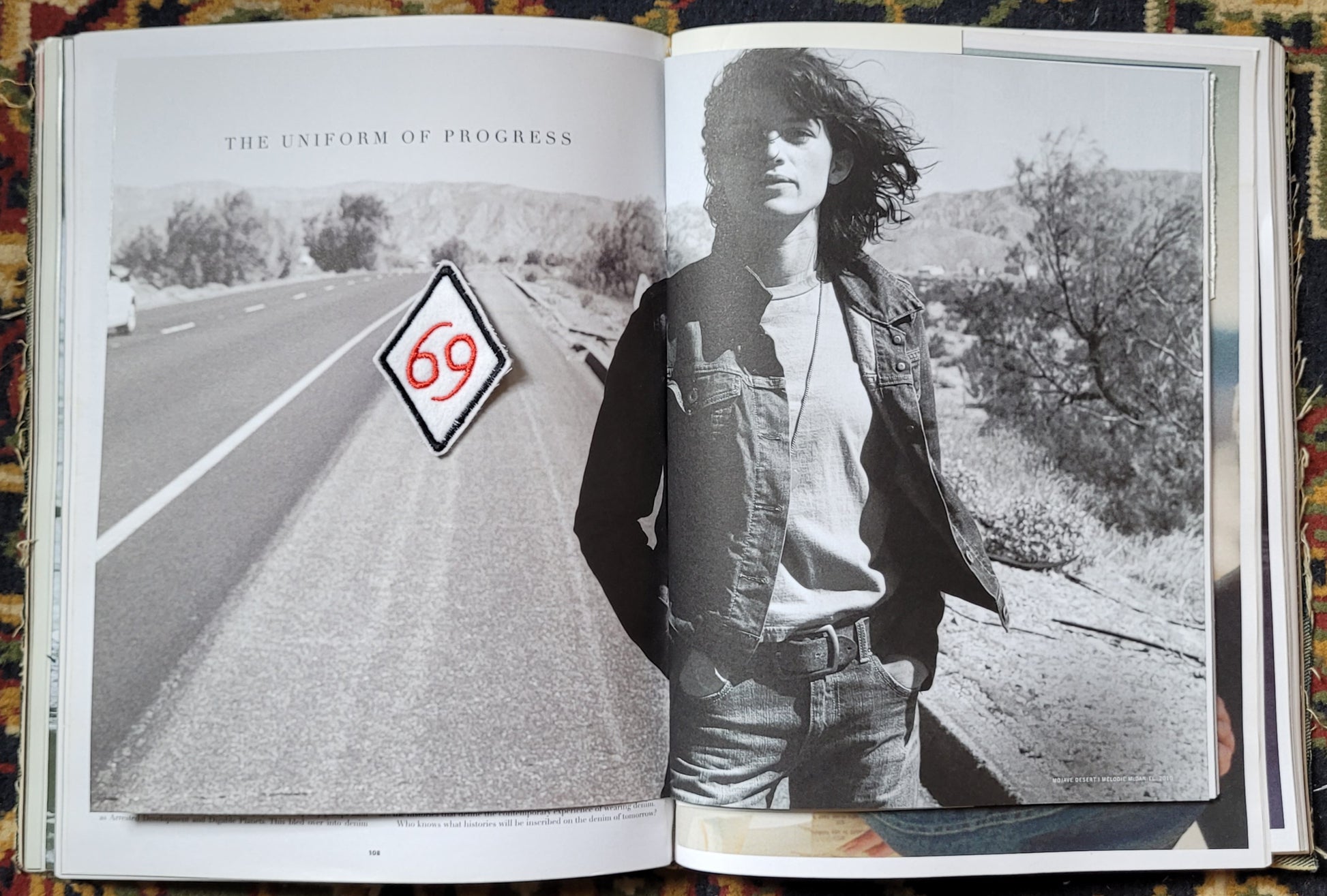 Patch Brodé 69 LOSANGE ( version chiffre fin) - PUNK & COTON