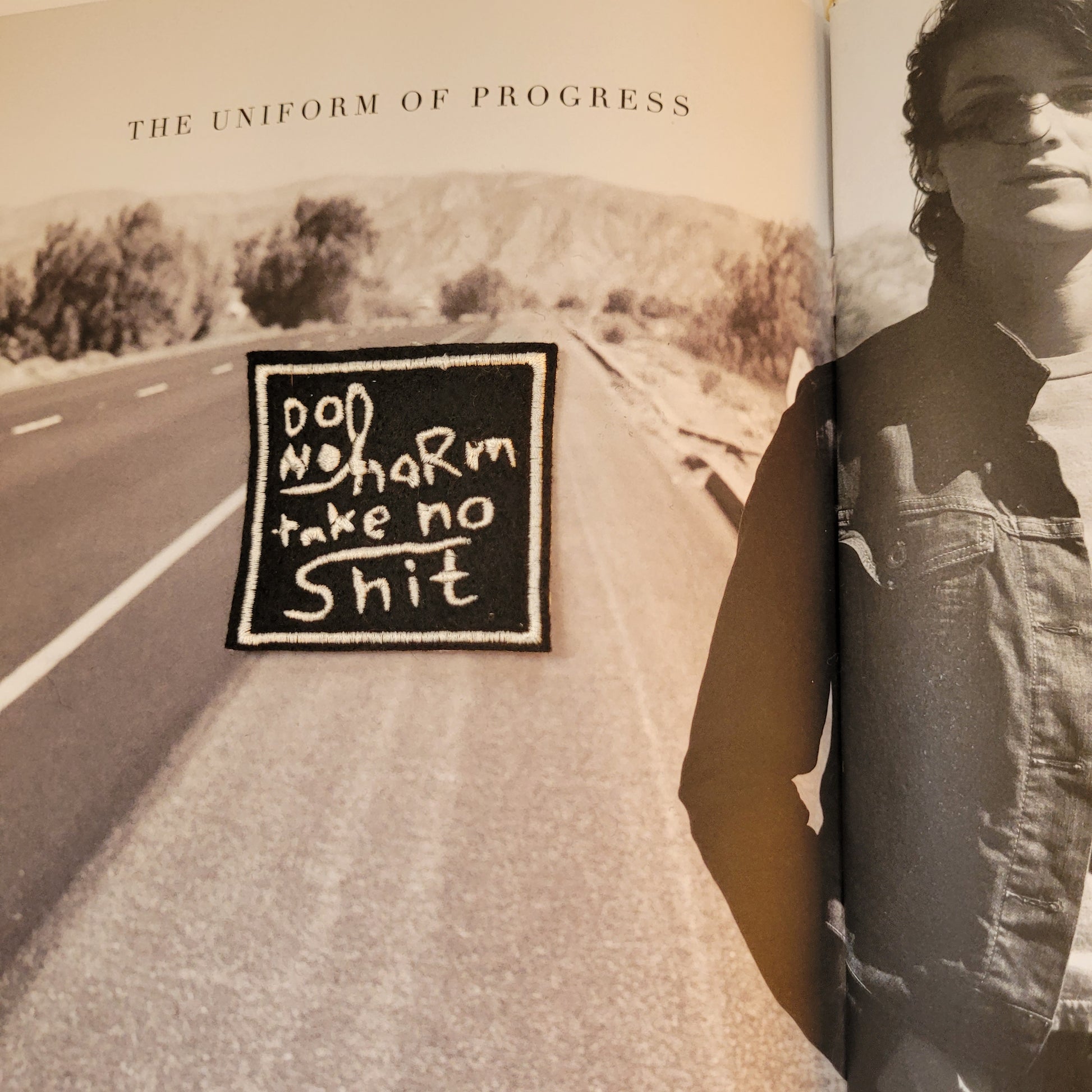 Patch Brodé Do no Harm Take no Shit - PUNK & COTON