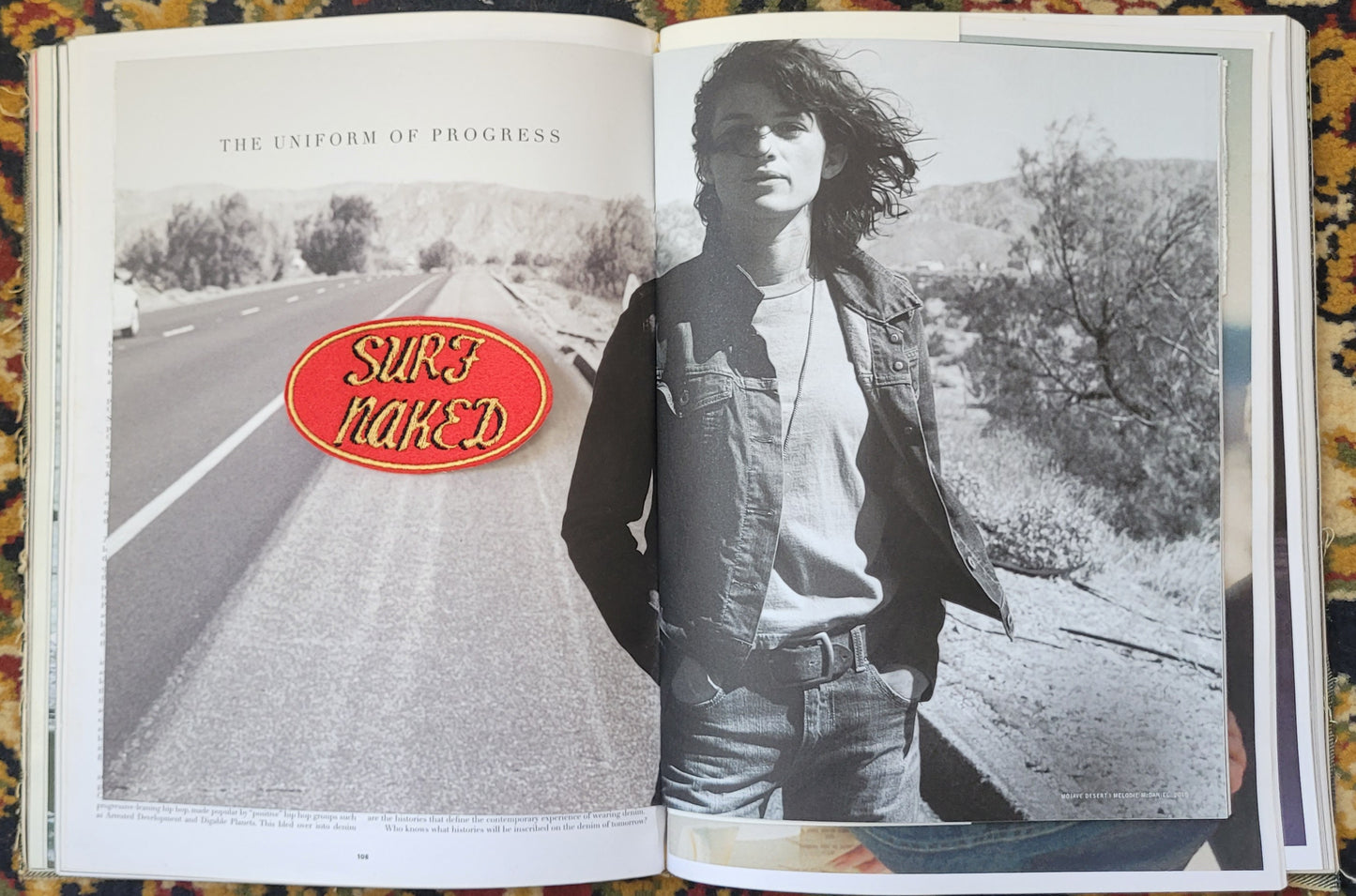 Patch Brodé Surf Naked - PUNK & COTON