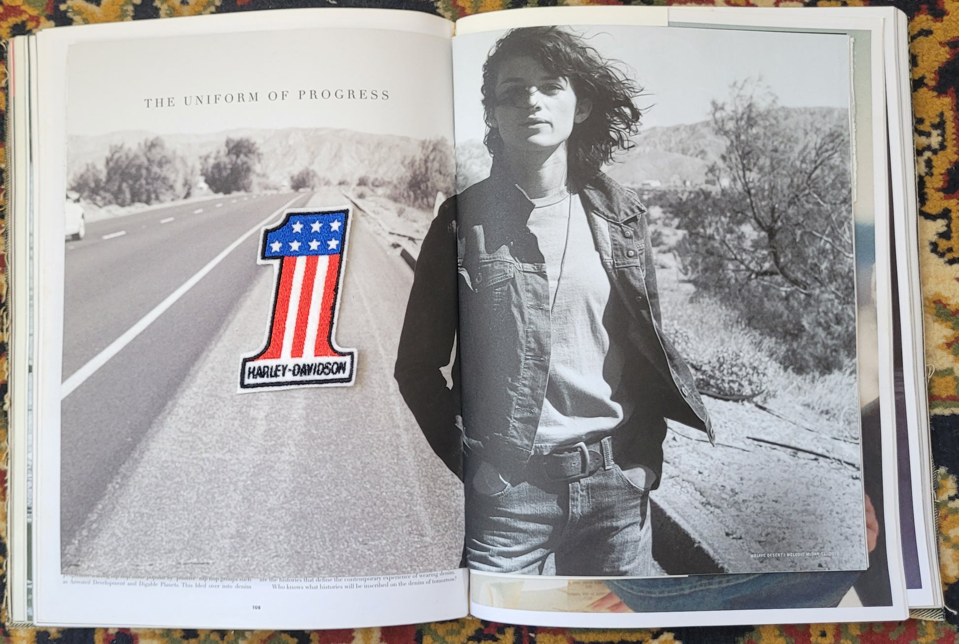 Patch Brodé Number One Harley - PUNK & COTON