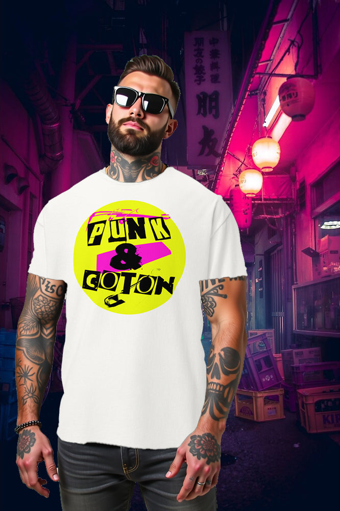 T-shirt PUNK and COTON original GREY - PUNK & COTON