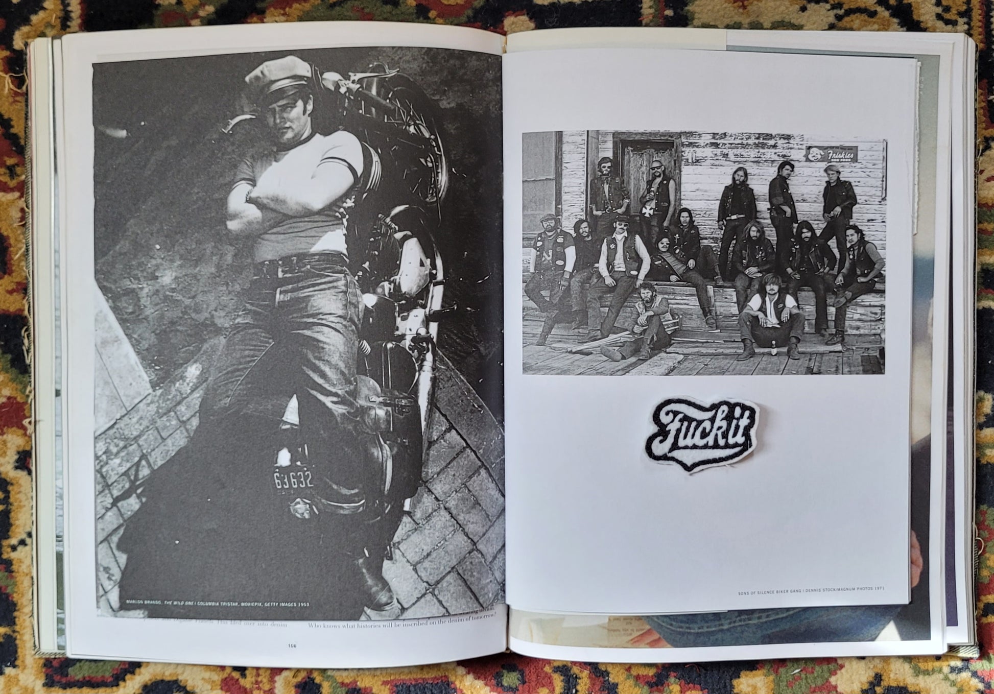 Patch brodé Fuck It  petit modèle - PUNK & COTON