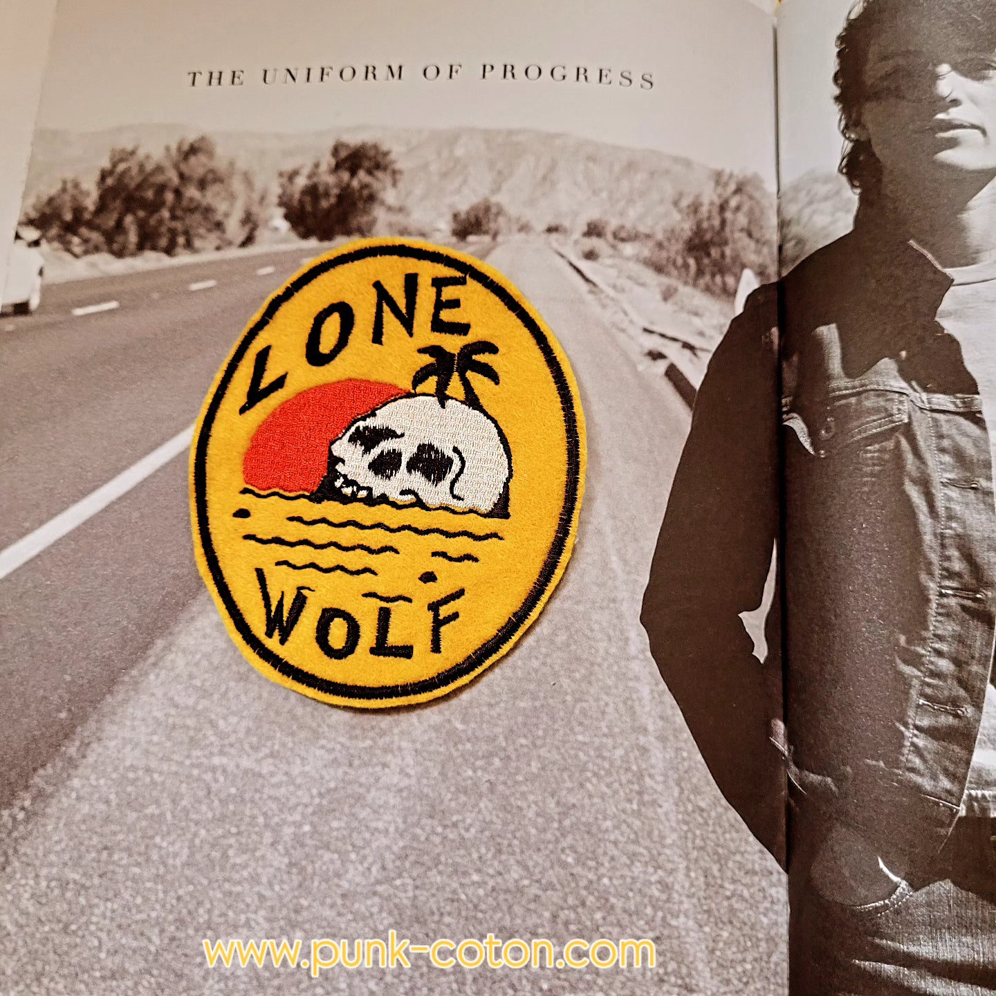 Patch Brodé Lone Wolf - PUNK & COTON