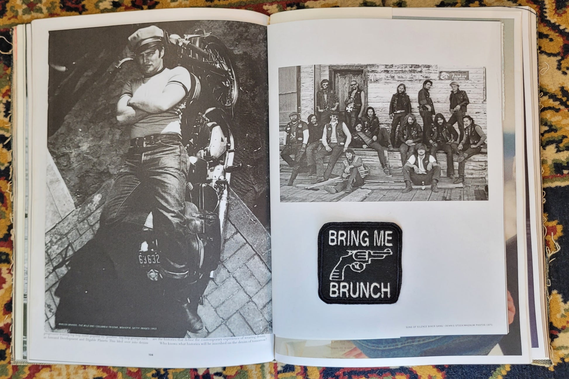Patch Brodé Bring me brunch - PUNK & COTON