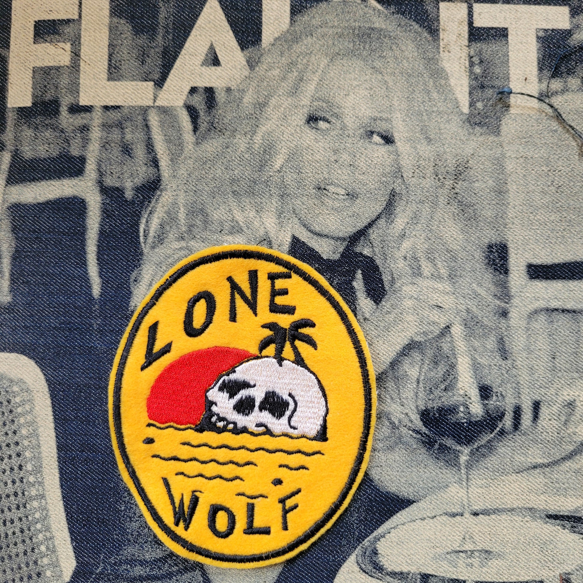 Patch Brodé Lone Wolf - PUNK & COTON
