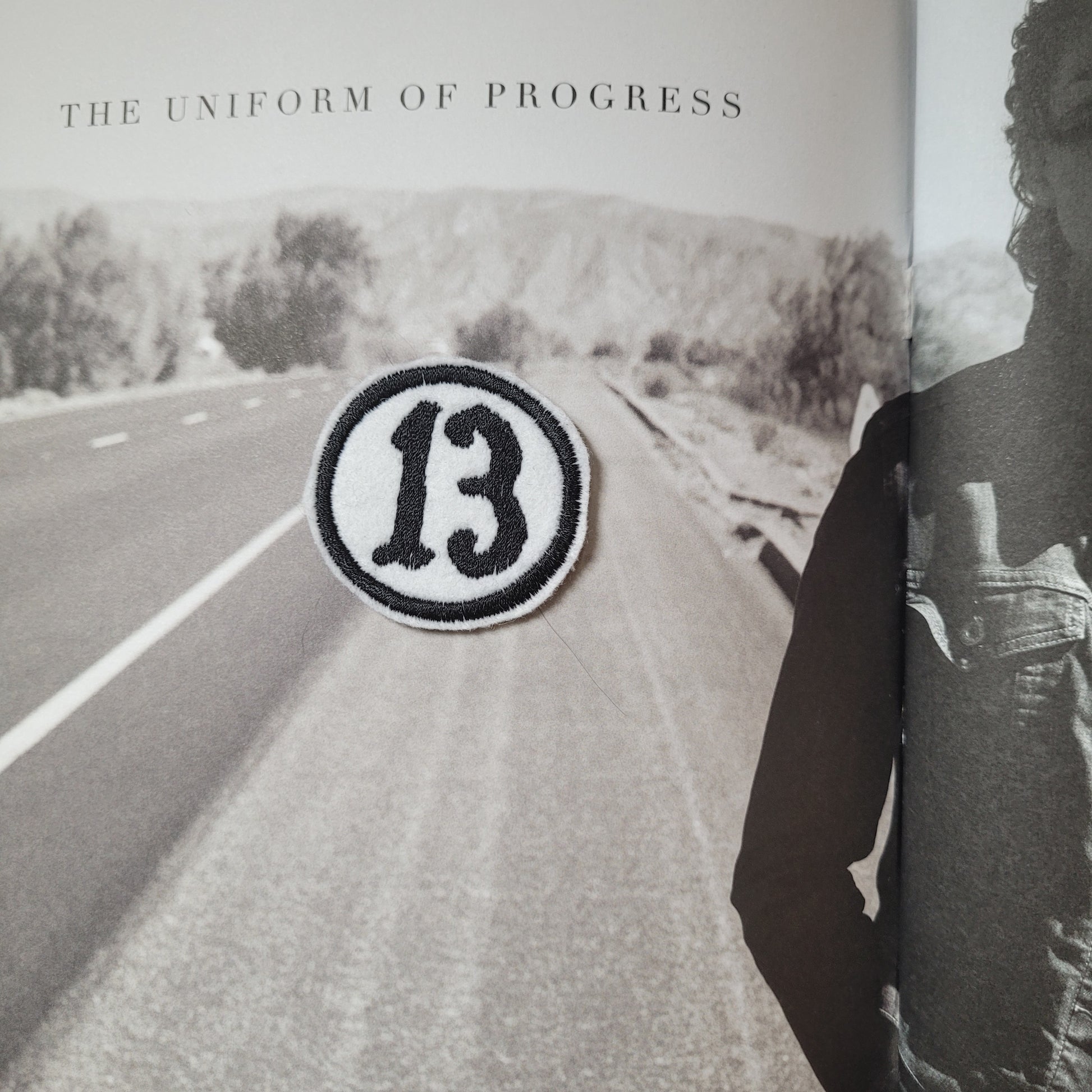 Patch Brodé 13 ( Petit Modele Fond Blanc) - PUNK & COTON