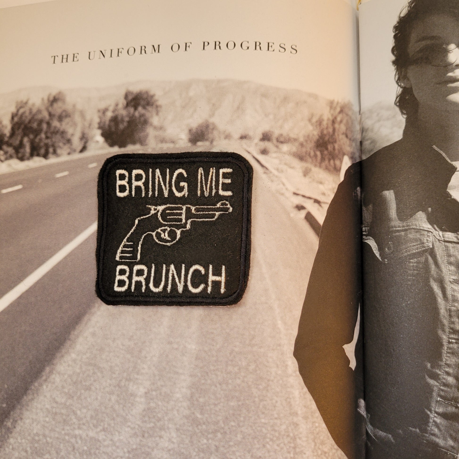 Patch Brodé Bring me brunch - PUNK & COTON