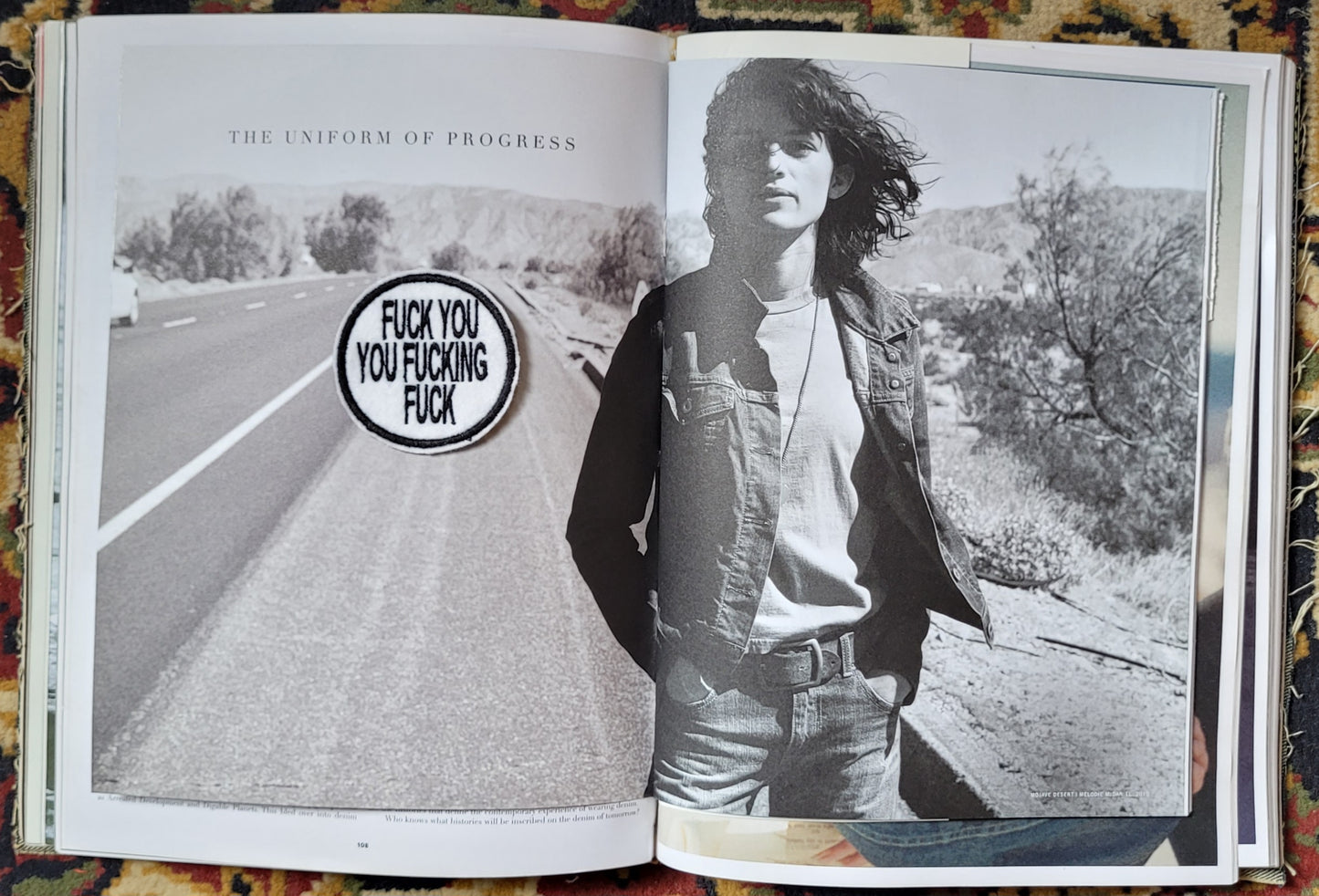 Patch Brodé Fuck You You Fucking Fuck - PUNK & COTON