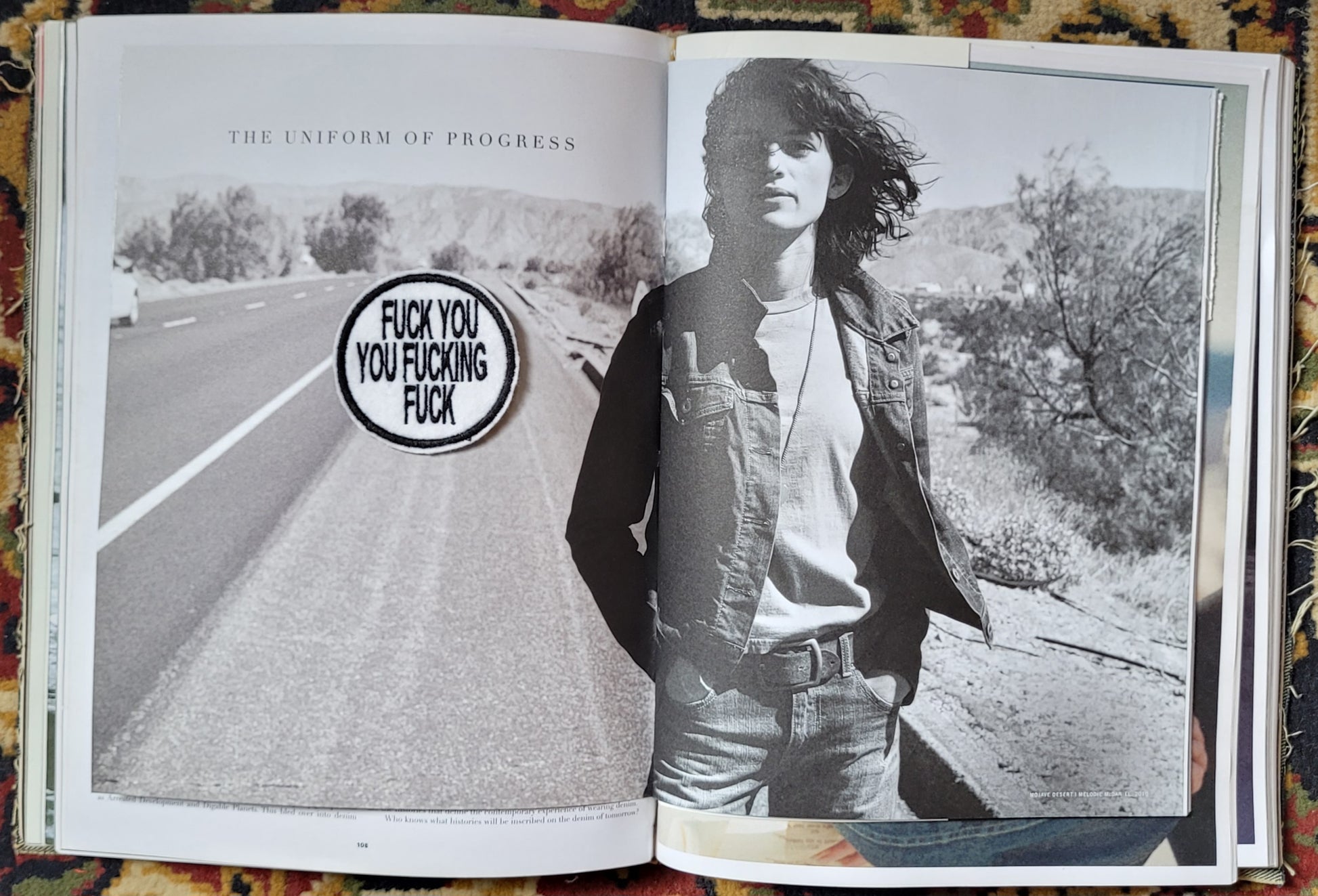 Patch Brodé Fuck You You Fucking Fuck - PUNK & COTON