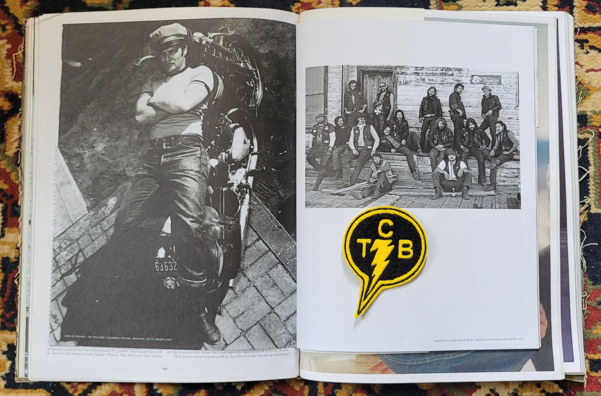 Patch Brodé TCB ( Take Care of Business) - PUNK & COTON