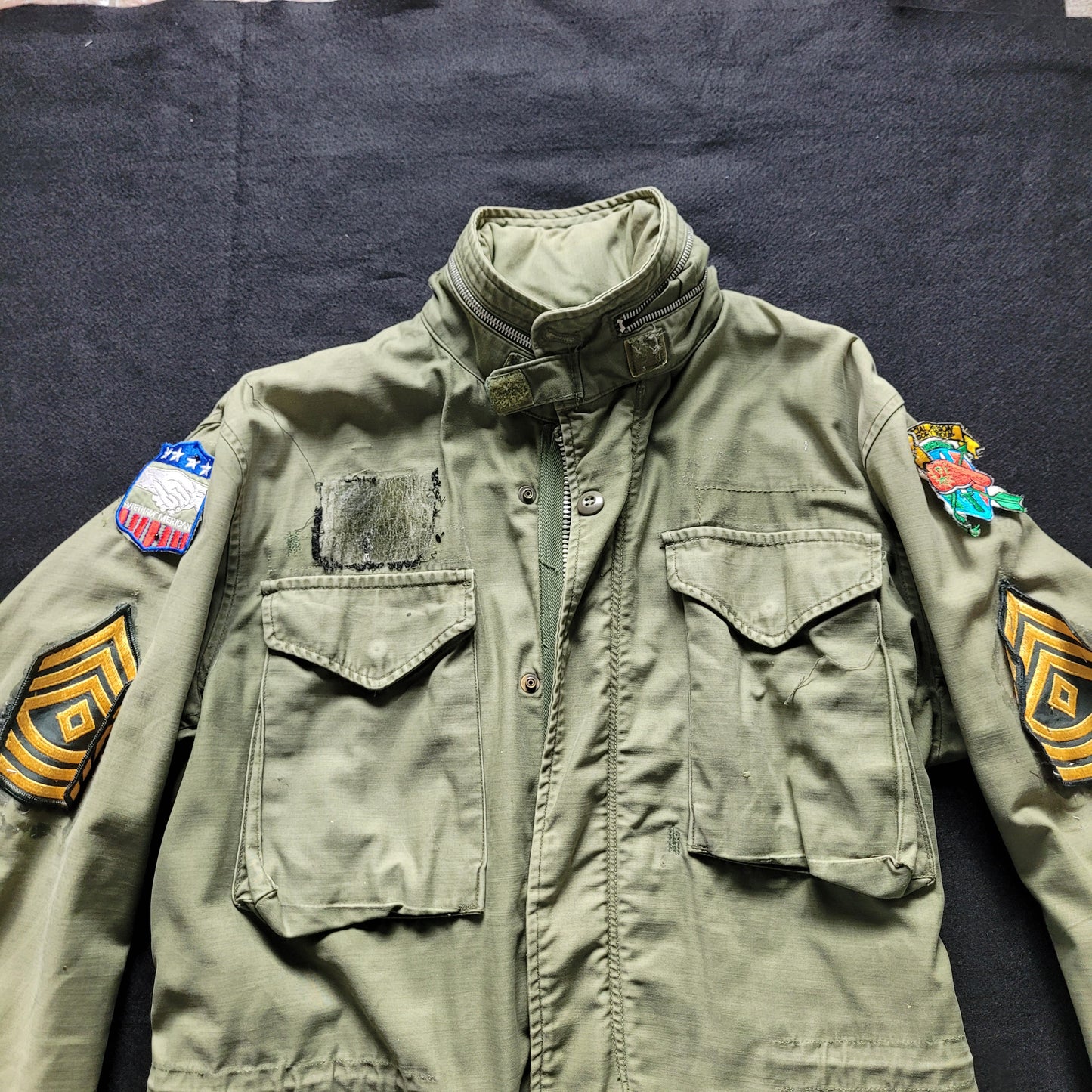 M-1965 FIELD JACKET early VIETNAM
