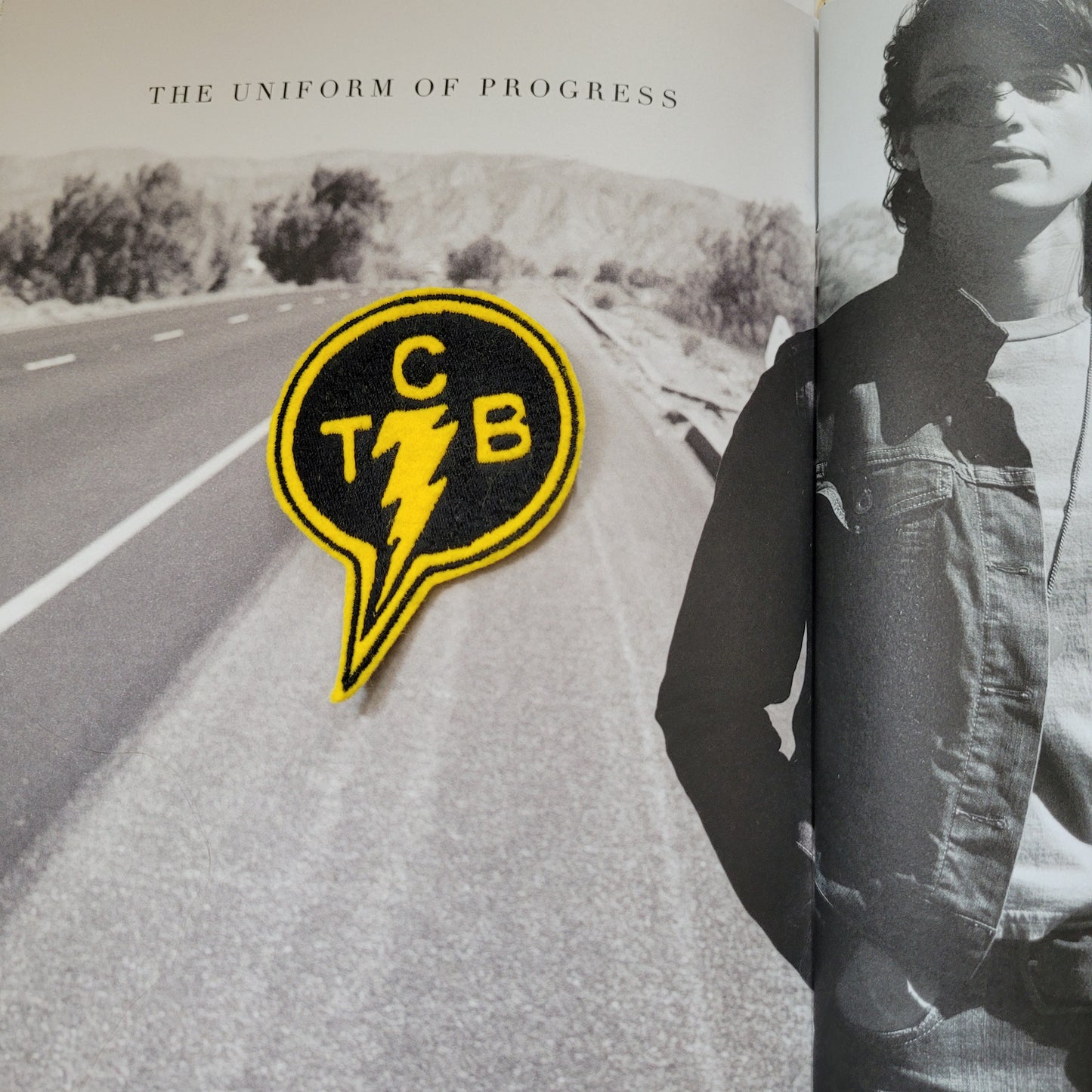 Patch Brodé TCB ( Take Care of Business) - PUNK & COTON