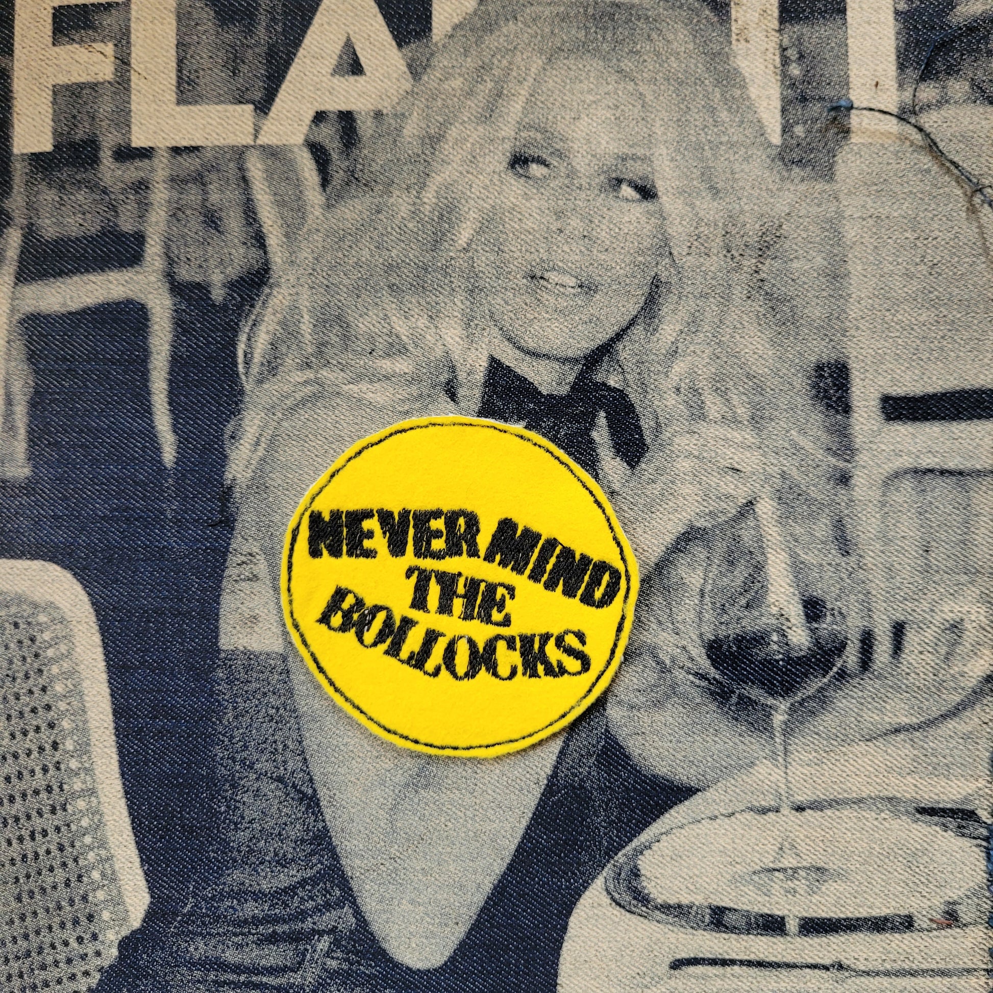 Patch Brodé Never Mind The Bollocks - PUNK & COTON