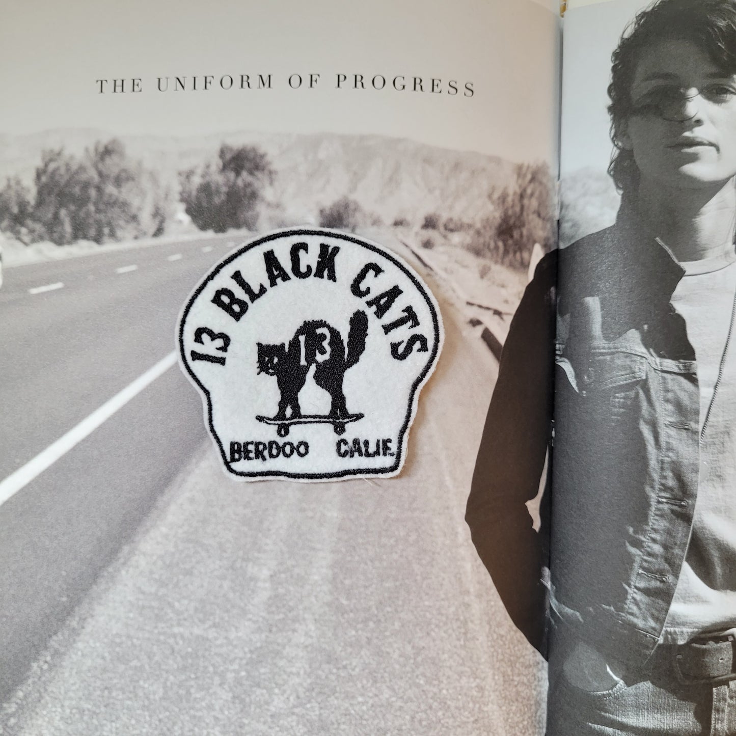 Patch Brodé 13 Black Cats - PUNK & COTON